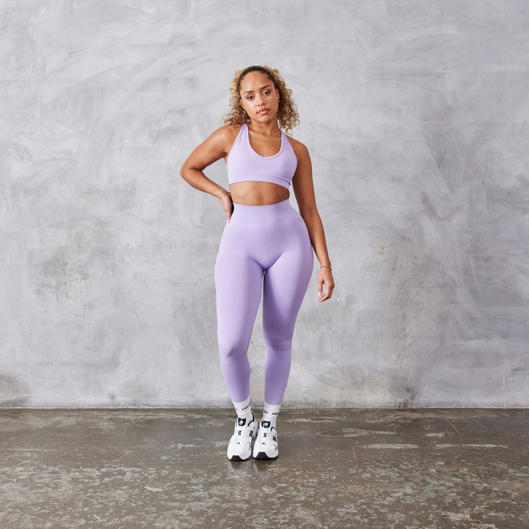 Vanquish Neutral V2 Seamless Lilac Bra - Vanquish Fitness