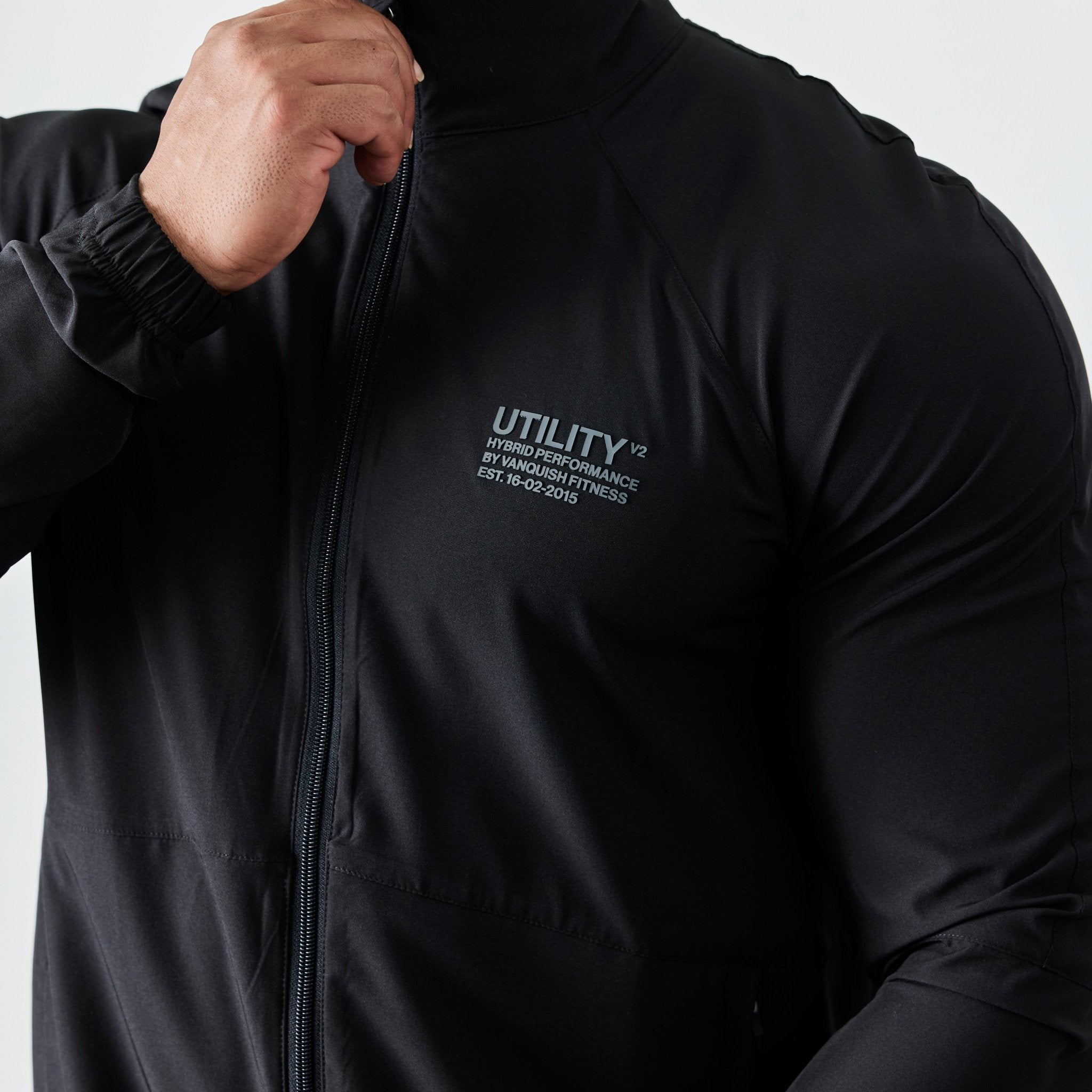 Vanquish Utility V2 Black Jacket - Vanquish Fitness