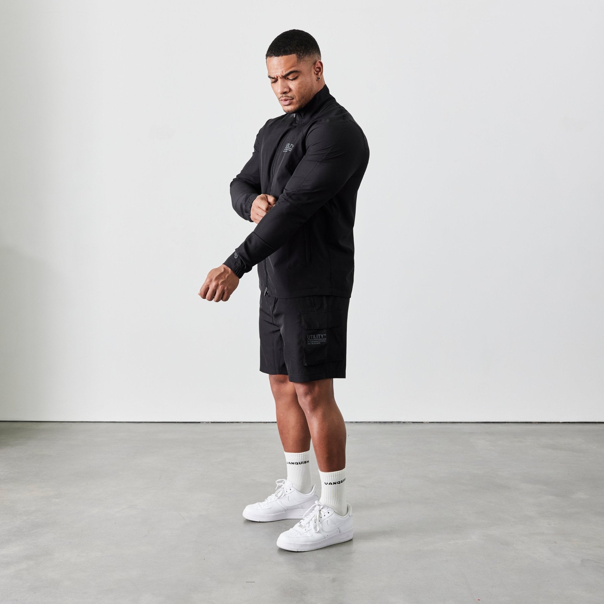 Vanquish Utility V2 Black Jacket - Vanquish Fitness