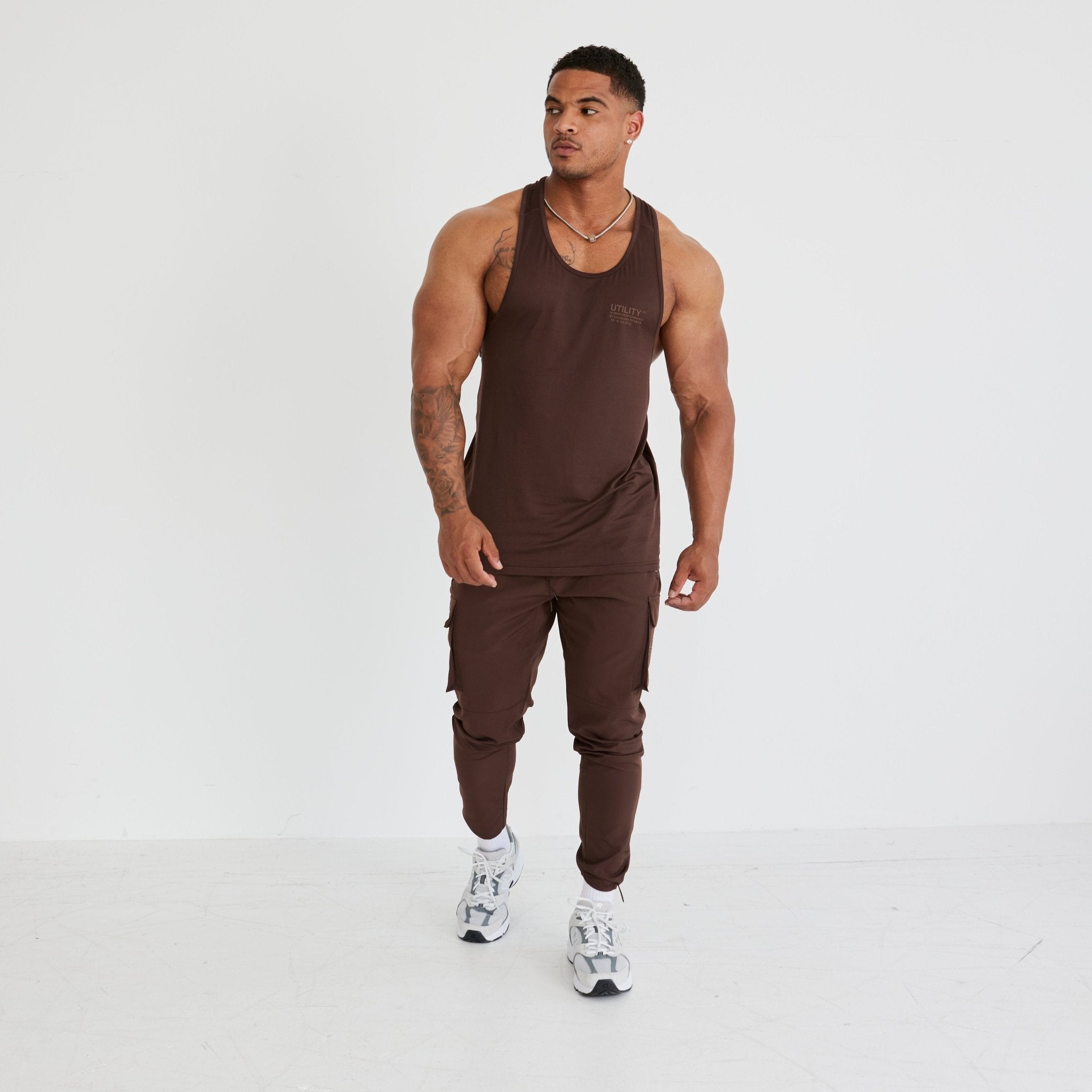 Vanquish Utility V3 Brown Tank - Vanquish Fitness