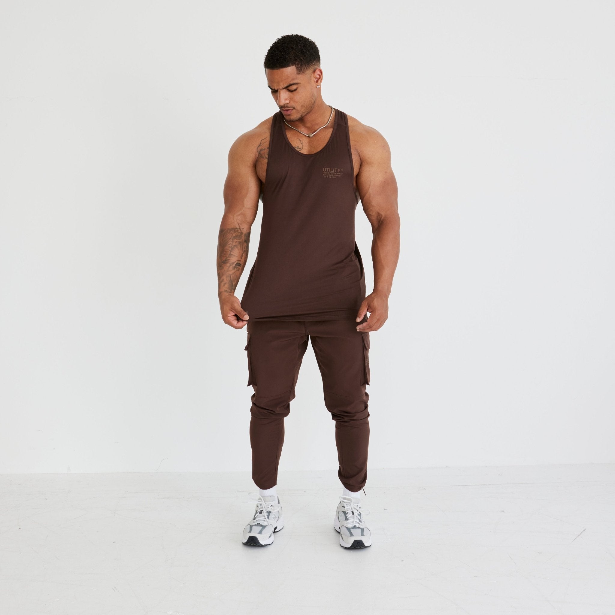 Vanquish Utility V3 Brown Tank - Vanquish Fitness