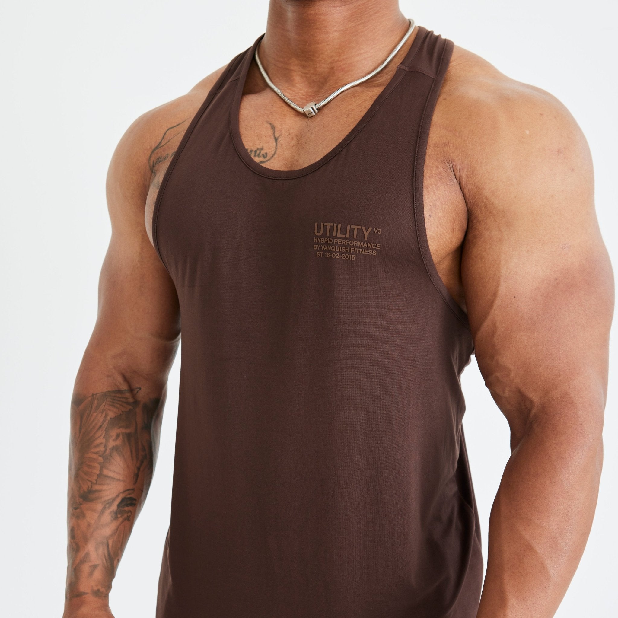 Vanquish Utility V3 Brown Tank - Vanquish Fitness