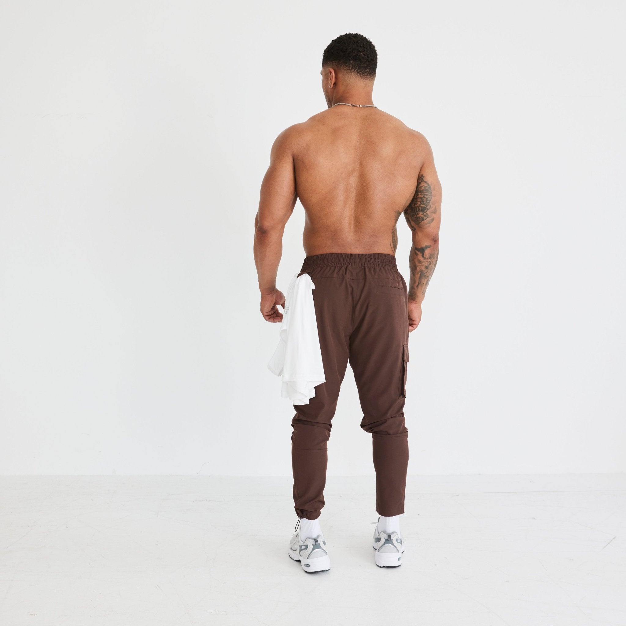 Vanquish Utility V3 Brown Tapered Cargo Pants - Vanquish Fitness