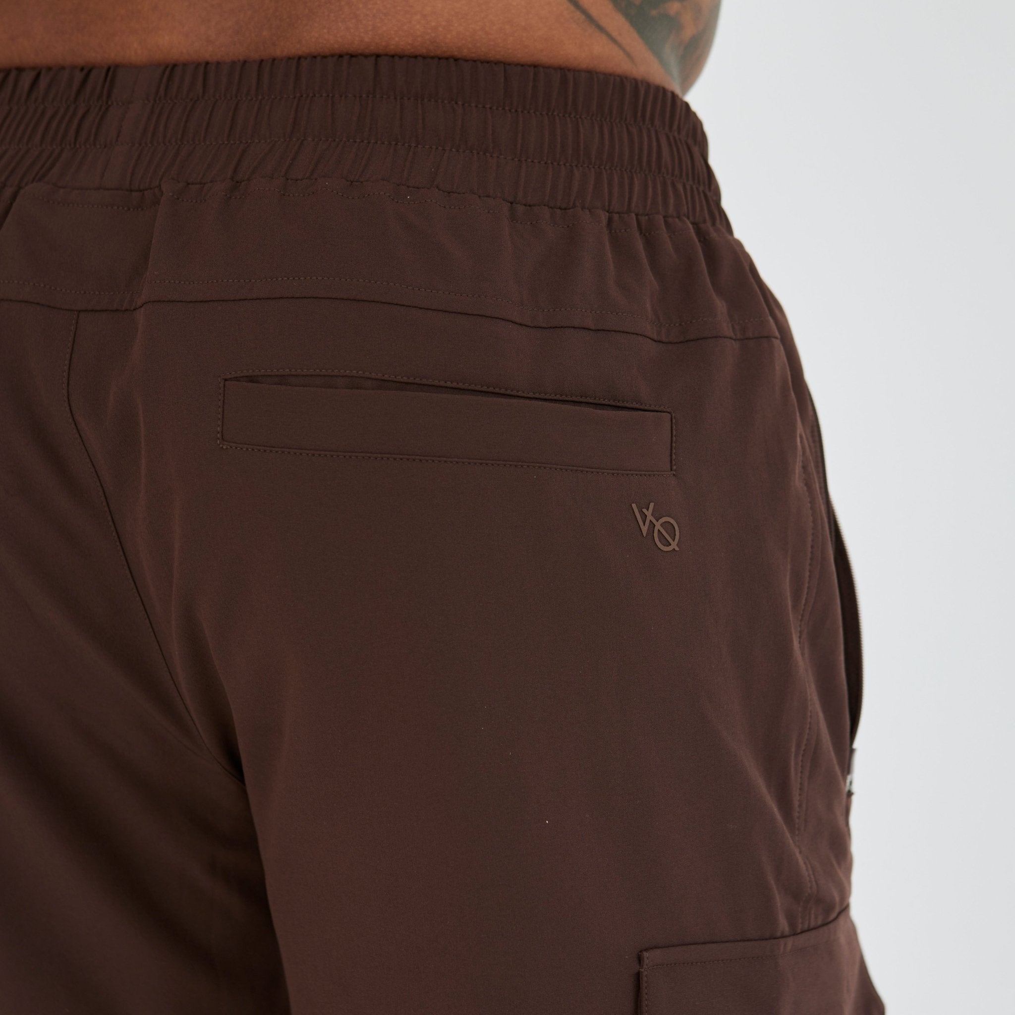 Vanquish Utility V3 Brown Tapered Cargo Pants - Vanquish Fitness