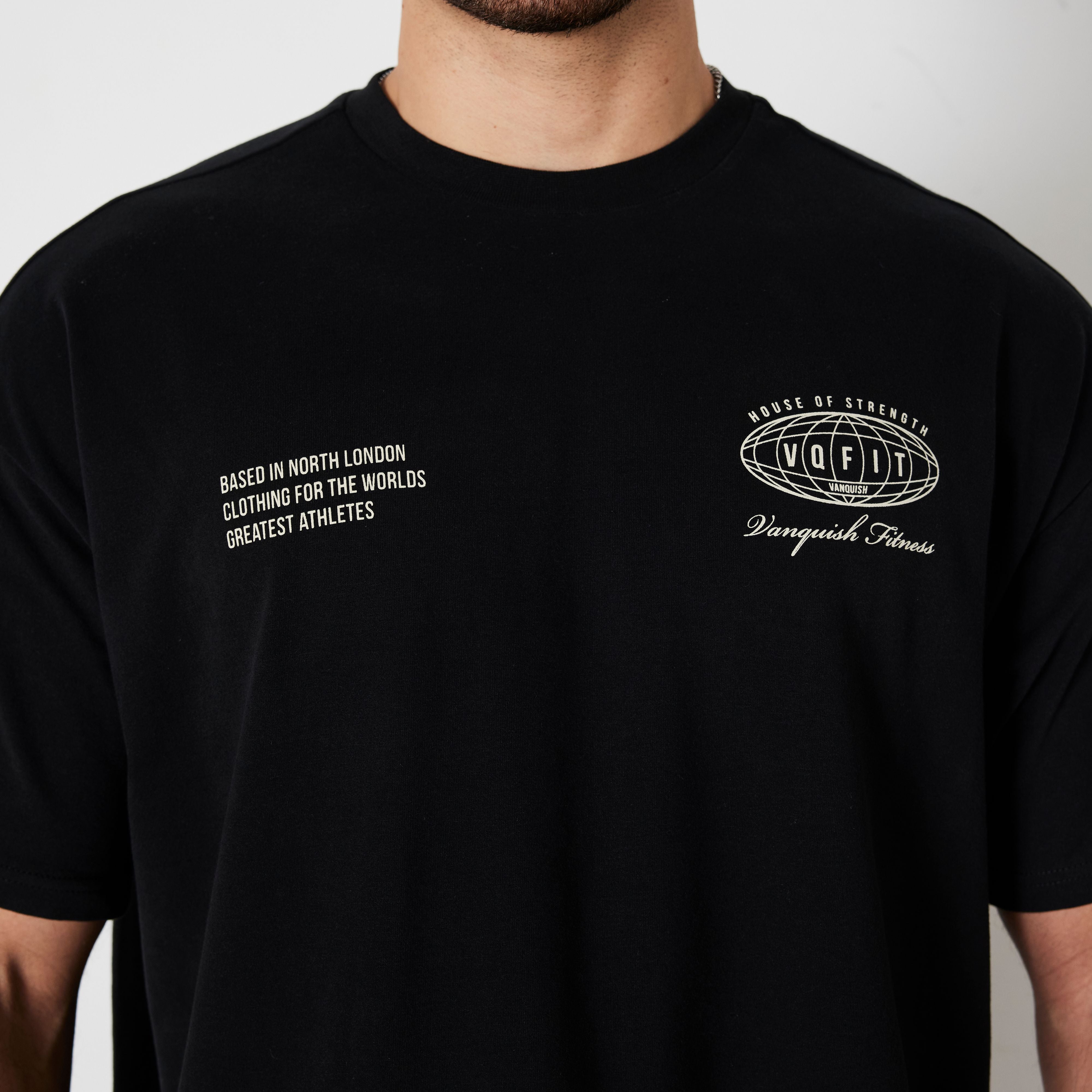 Vanquish TSP Black Worldwide Oversized T Shirt
