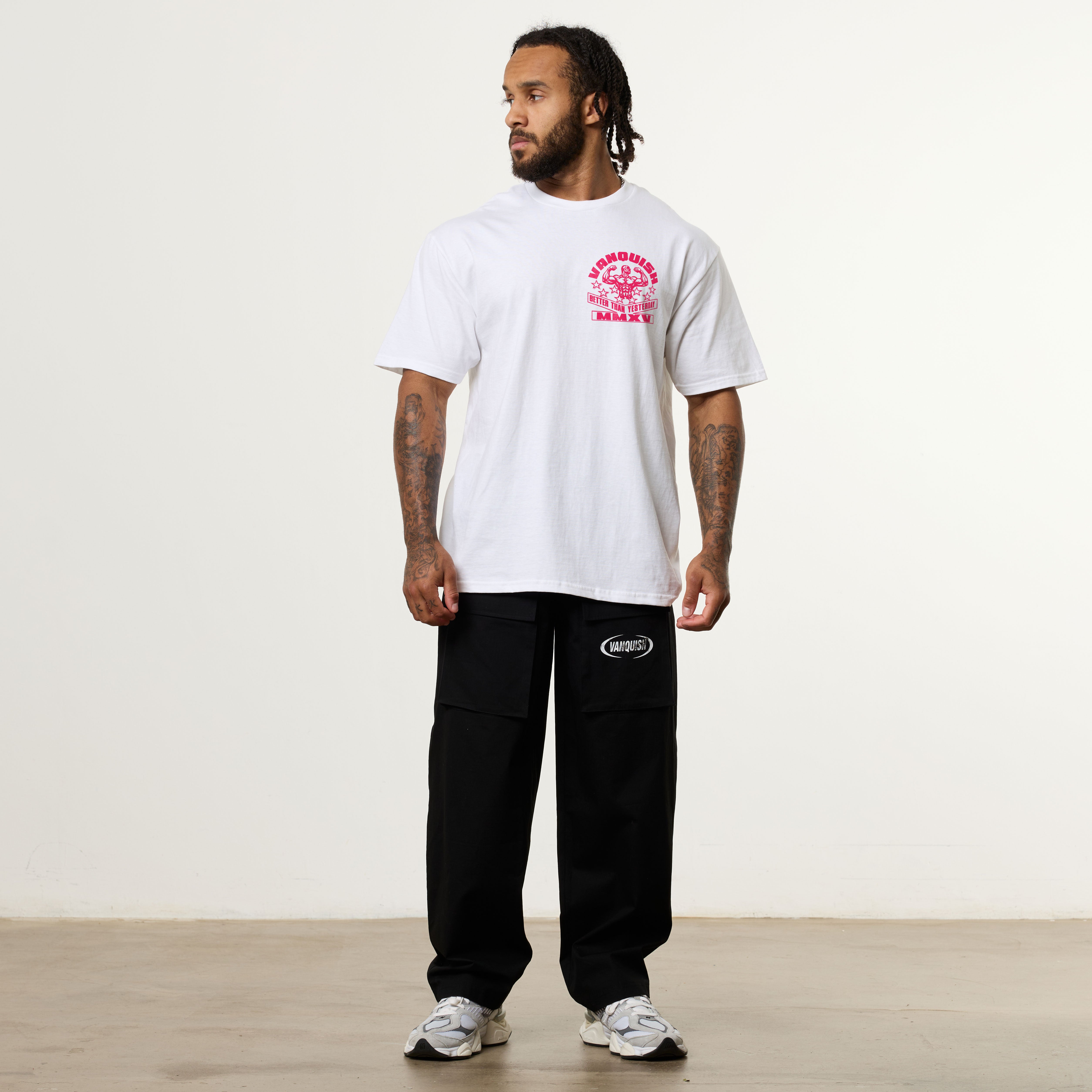 Vanquish Revolve Triumph Limited Pink Oversized T Shirt