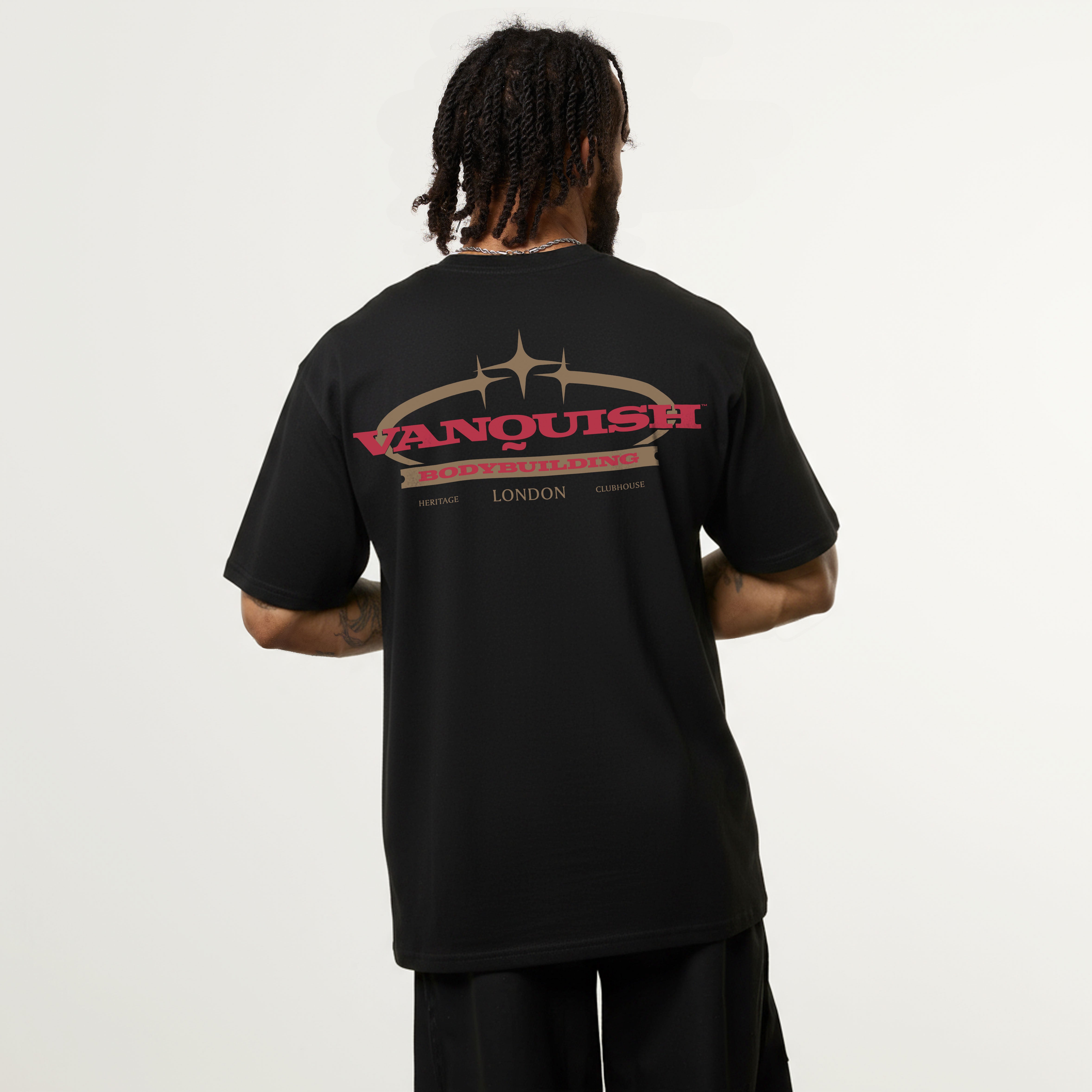 REVOLVE CROWN BLACK OVERSIZED T SHIRT