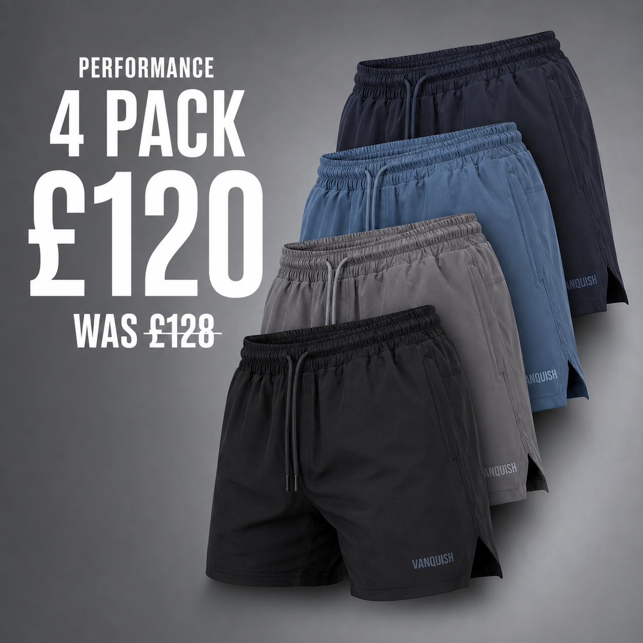 Evolve 4" Shorts Multi - 4 Pack