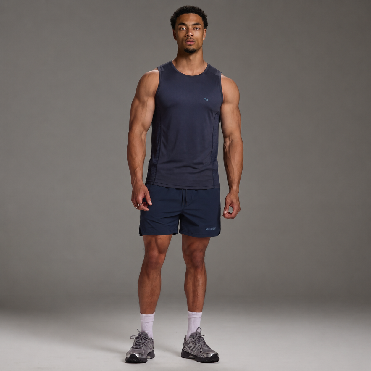 EVOLVE NAVY PERFORMANCE TANK & 4" SHORT SET