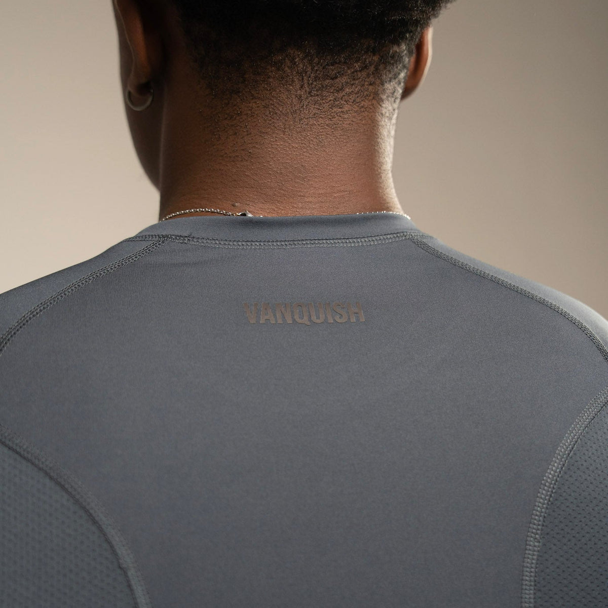 Evolve Dark Grey Muscle Fit Compression T Shirt