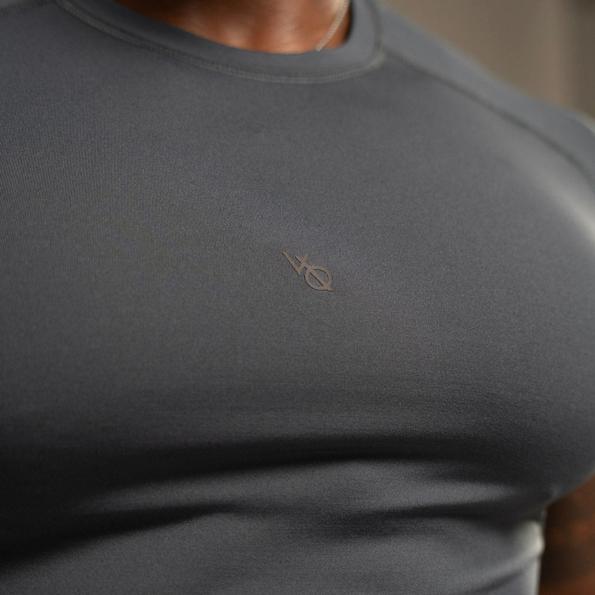 Evolve Dark Grey Muscle Fit Compression T Shirt