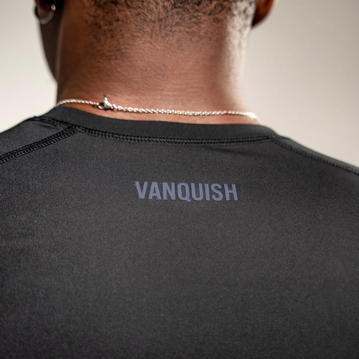 Evolve Black Muscle Fit Compression T Shirt