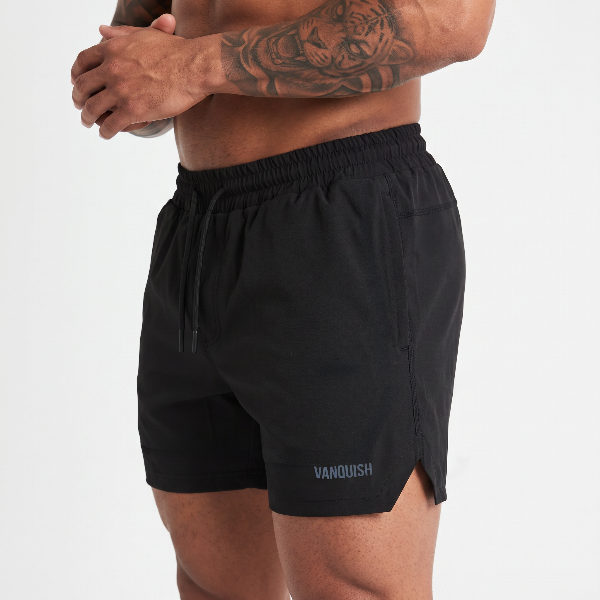 EVOLVE BLACK 4" PERFORMANCE SHORT