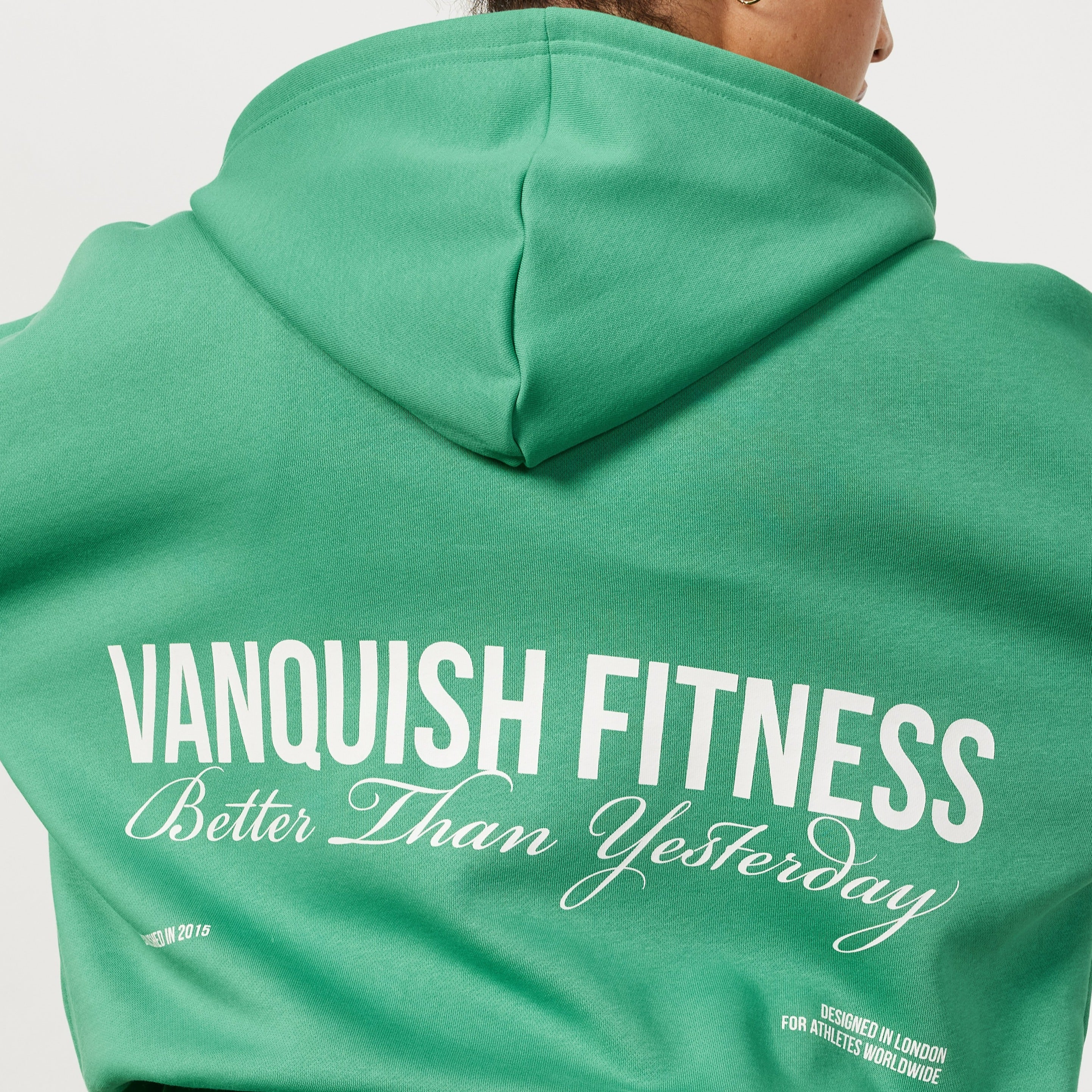 Vanquish Apple Green Rejuvenate Full Zip Oversized Hoodie