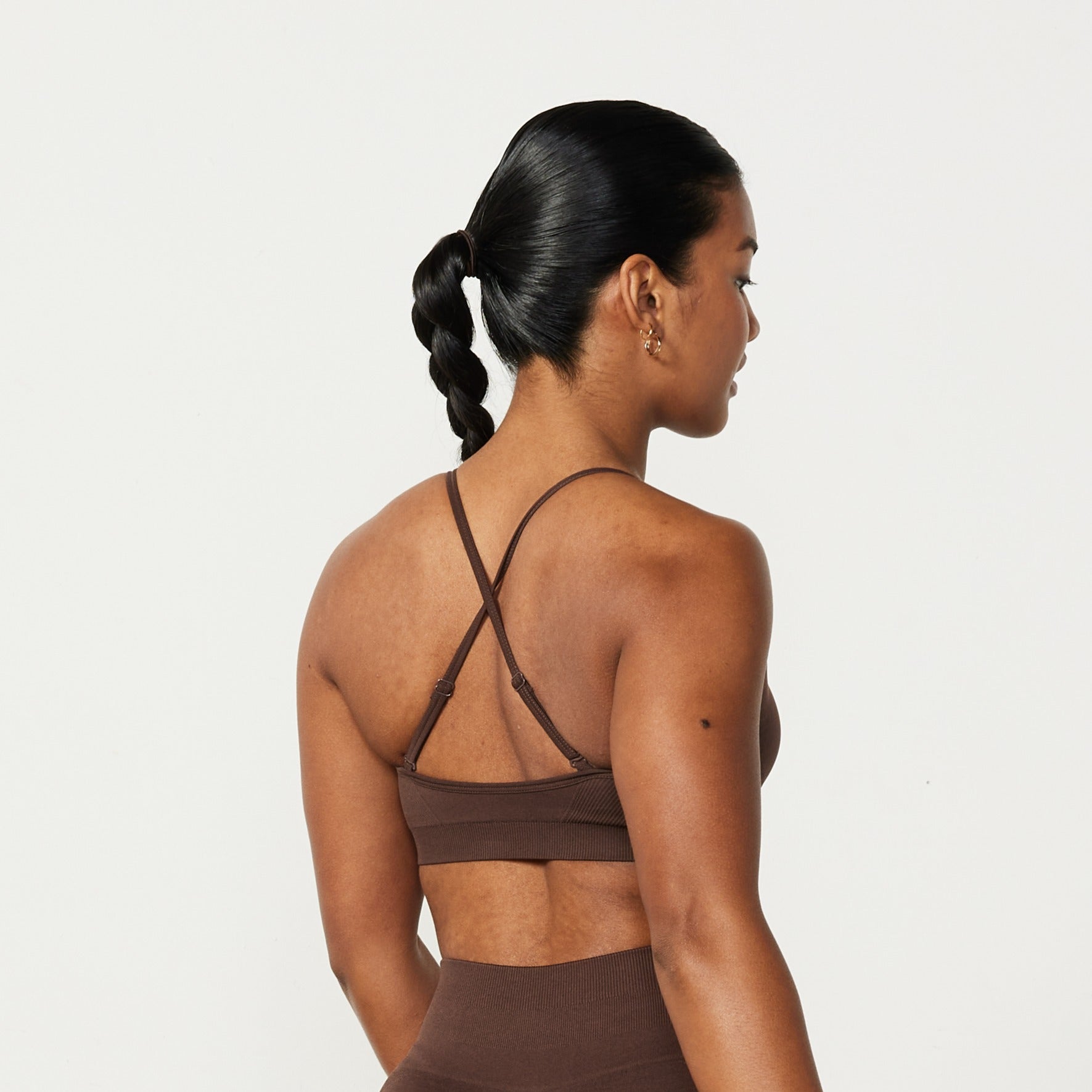 Vanquish Elevate Seamless Coffee Brown Multiway Low Support Bra