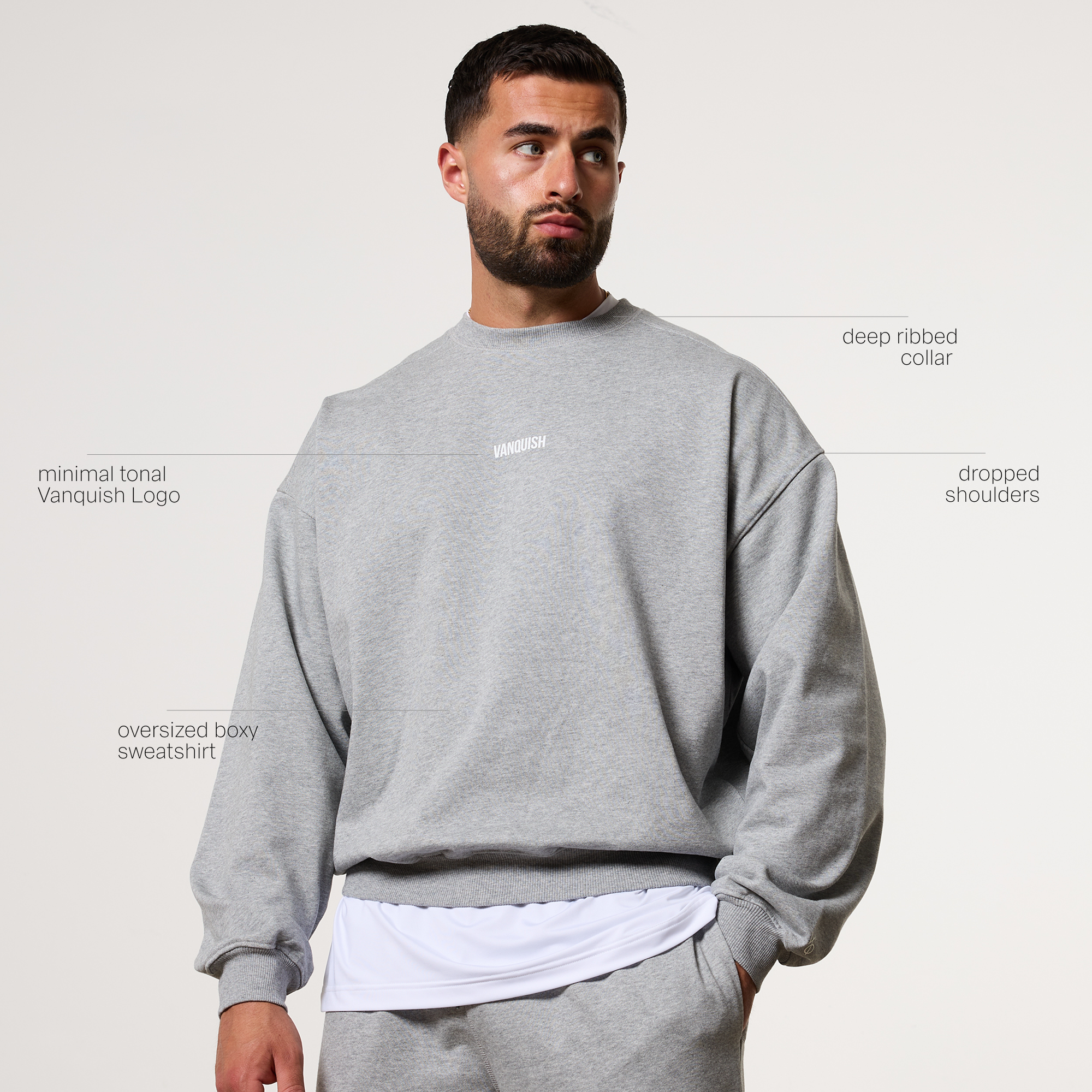 VORLAGE HERREN HOODIE / PULLOVER