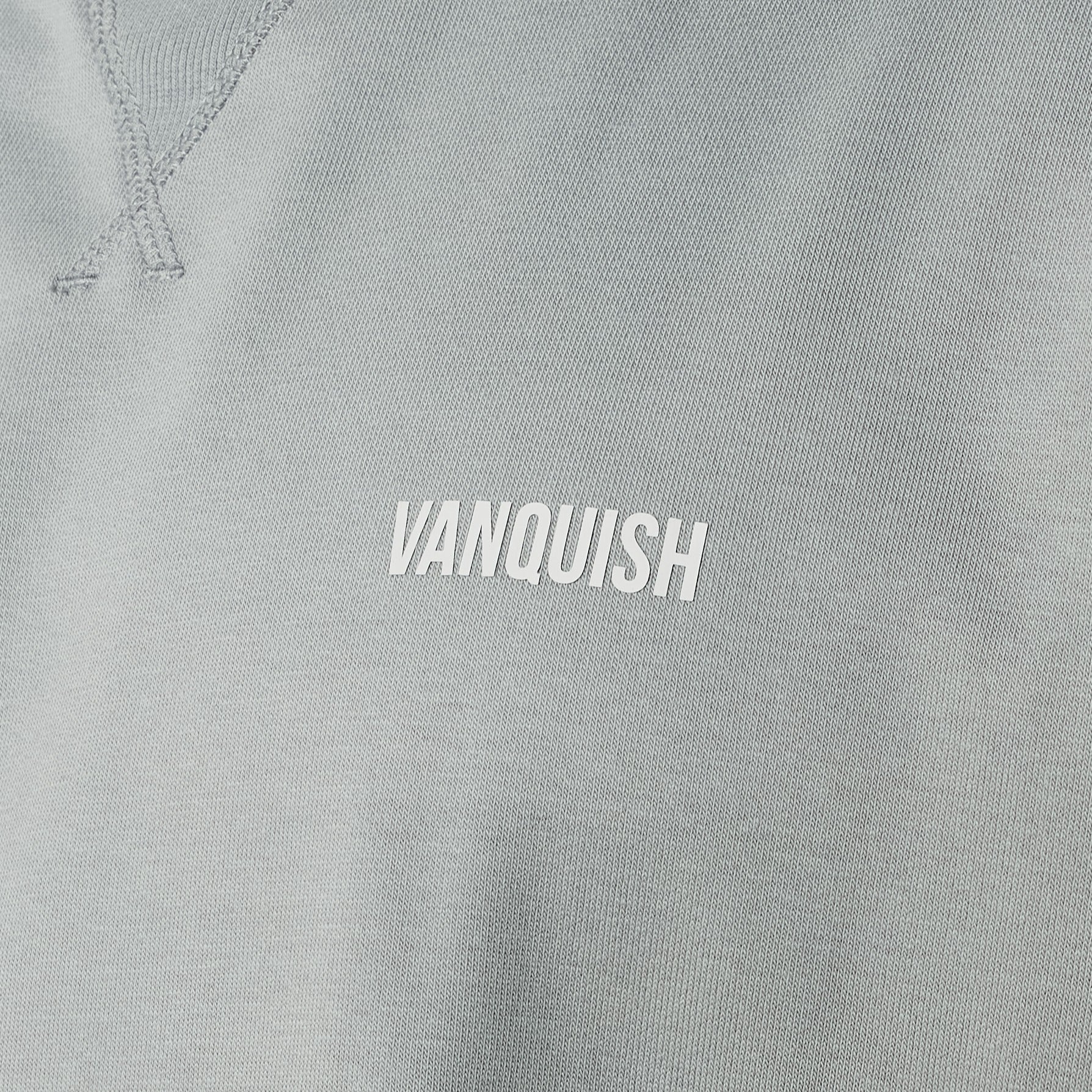Vanquish Essential Steel Grey Oversized Sweatshirt
