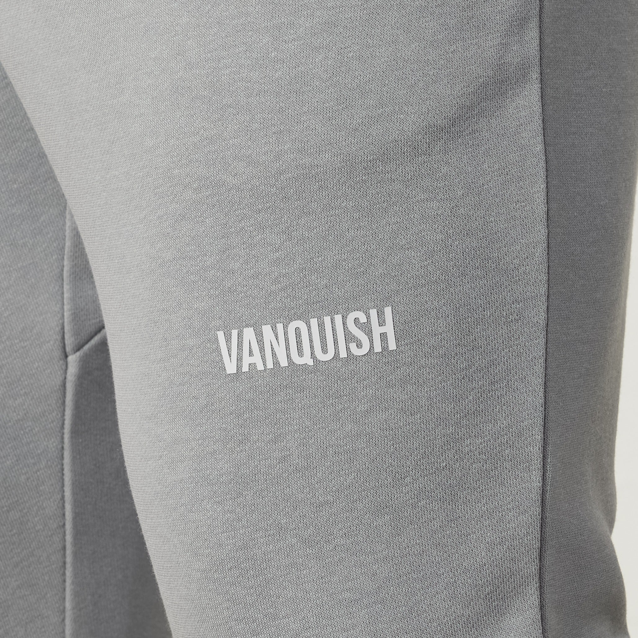 Vanquish Essential Steel Grey Tapered Fit Sweatpants
