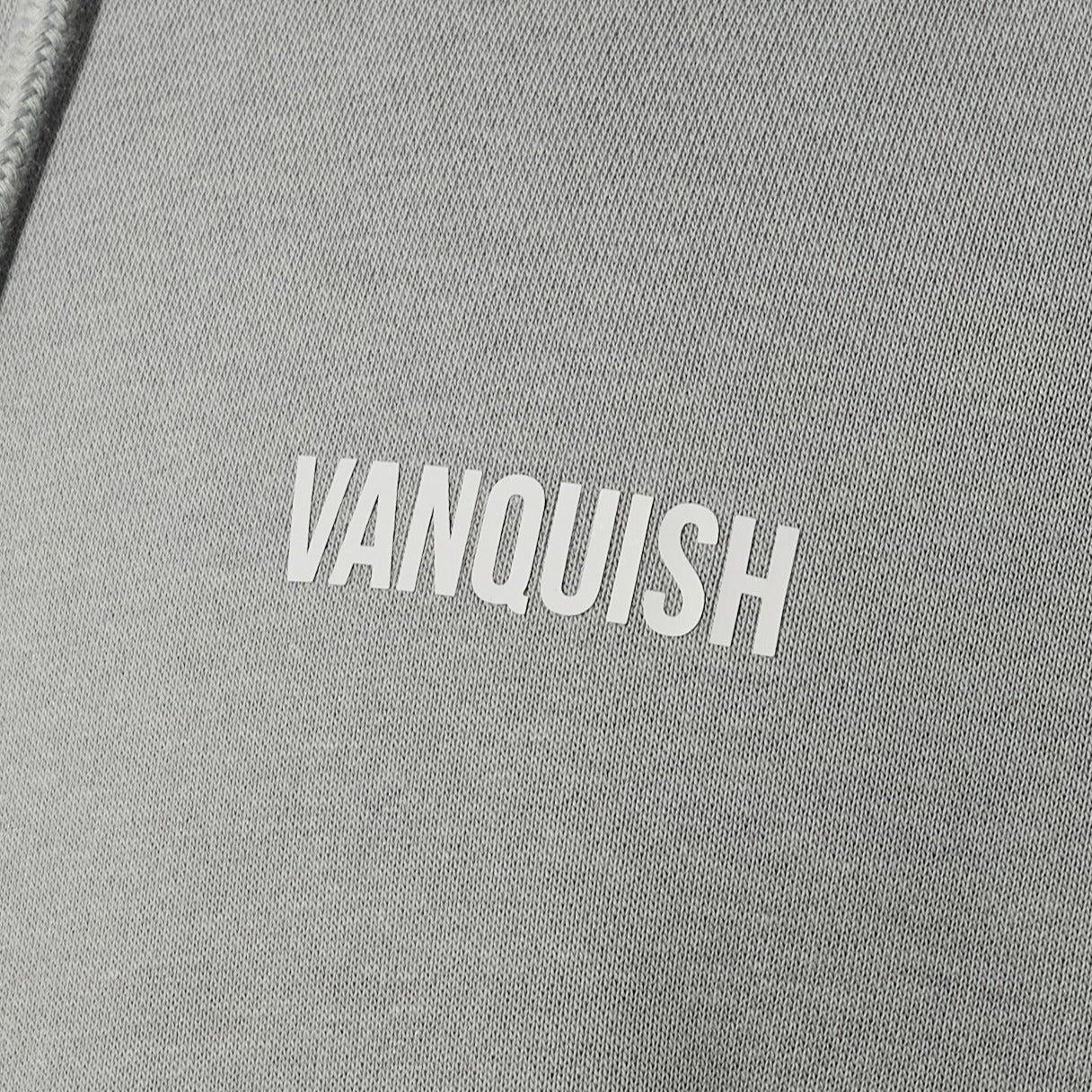 Vanquish Essential Steel Grey Oversized Pullover Hoodie