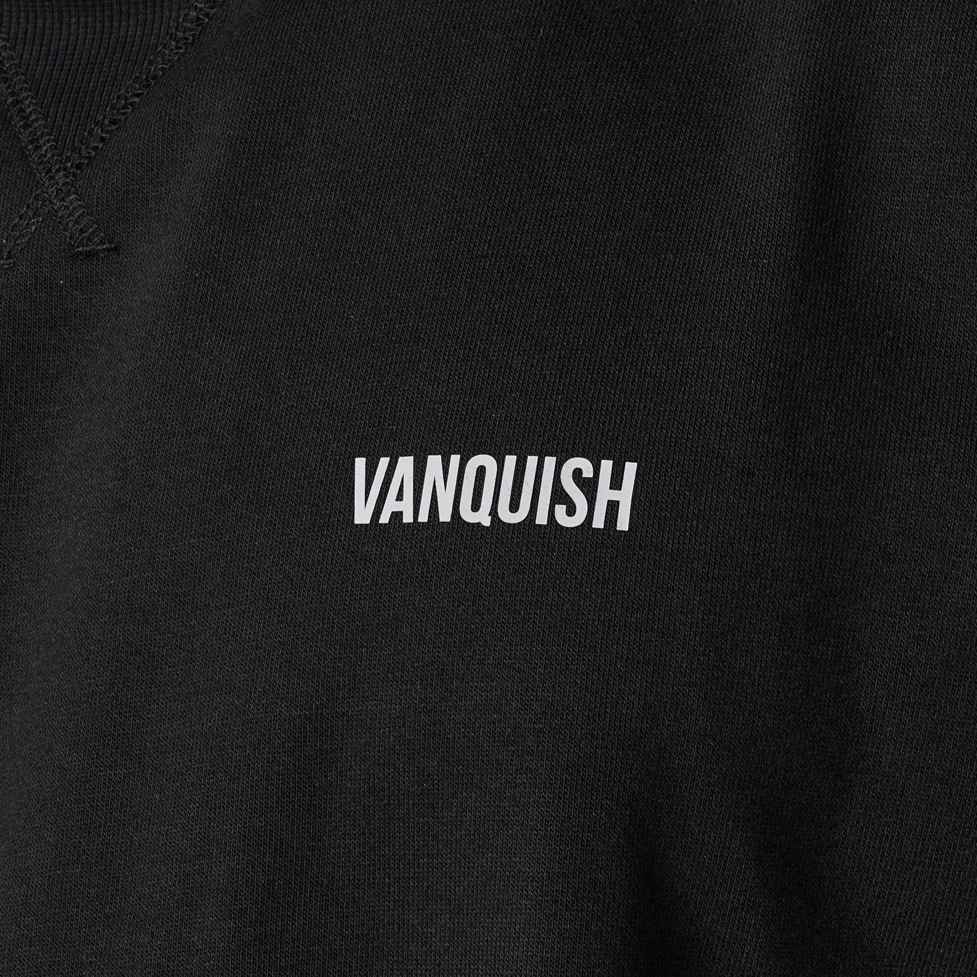 Vanquish Essential Black Oversized Sweatshirt