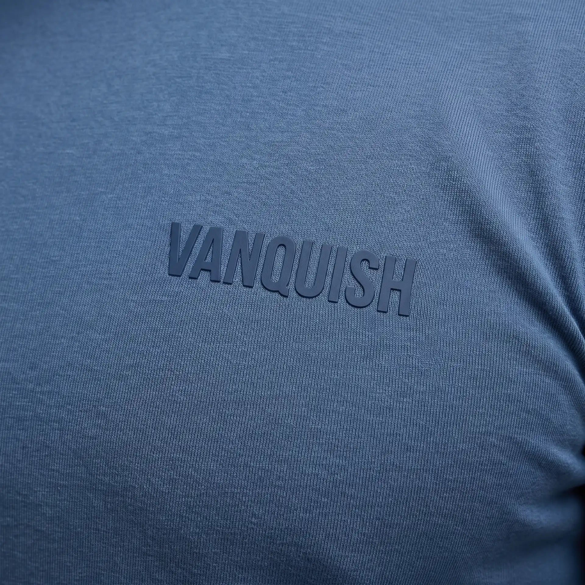 EVOLVE BLUE GREY SLIM FIT T SHIRT