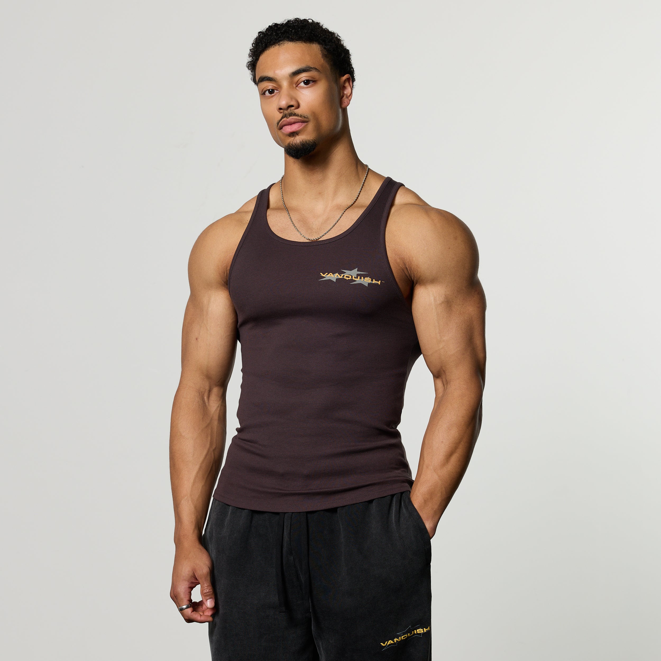 QUICKSTRIKE BLACK FITTED RIB VEST