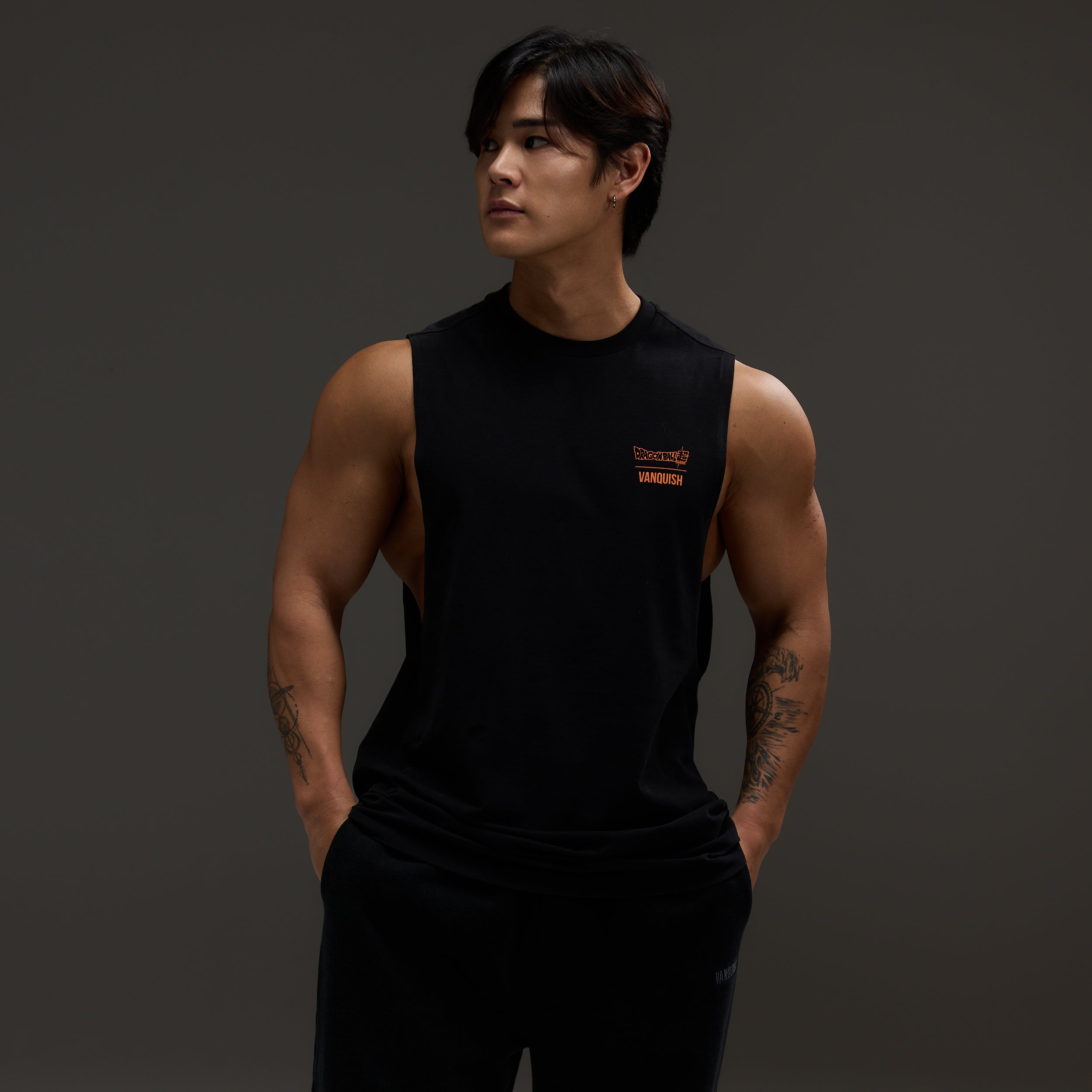 Vanquish DBS Goku Black Sleeveless T Shirt