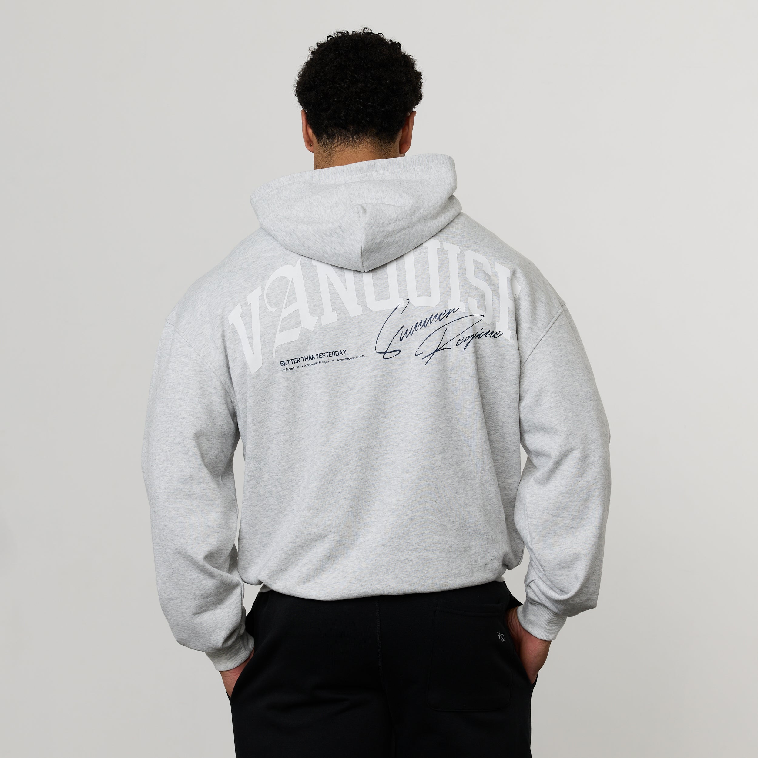 REGIME OAT MARL OVERSIZED HOODIE