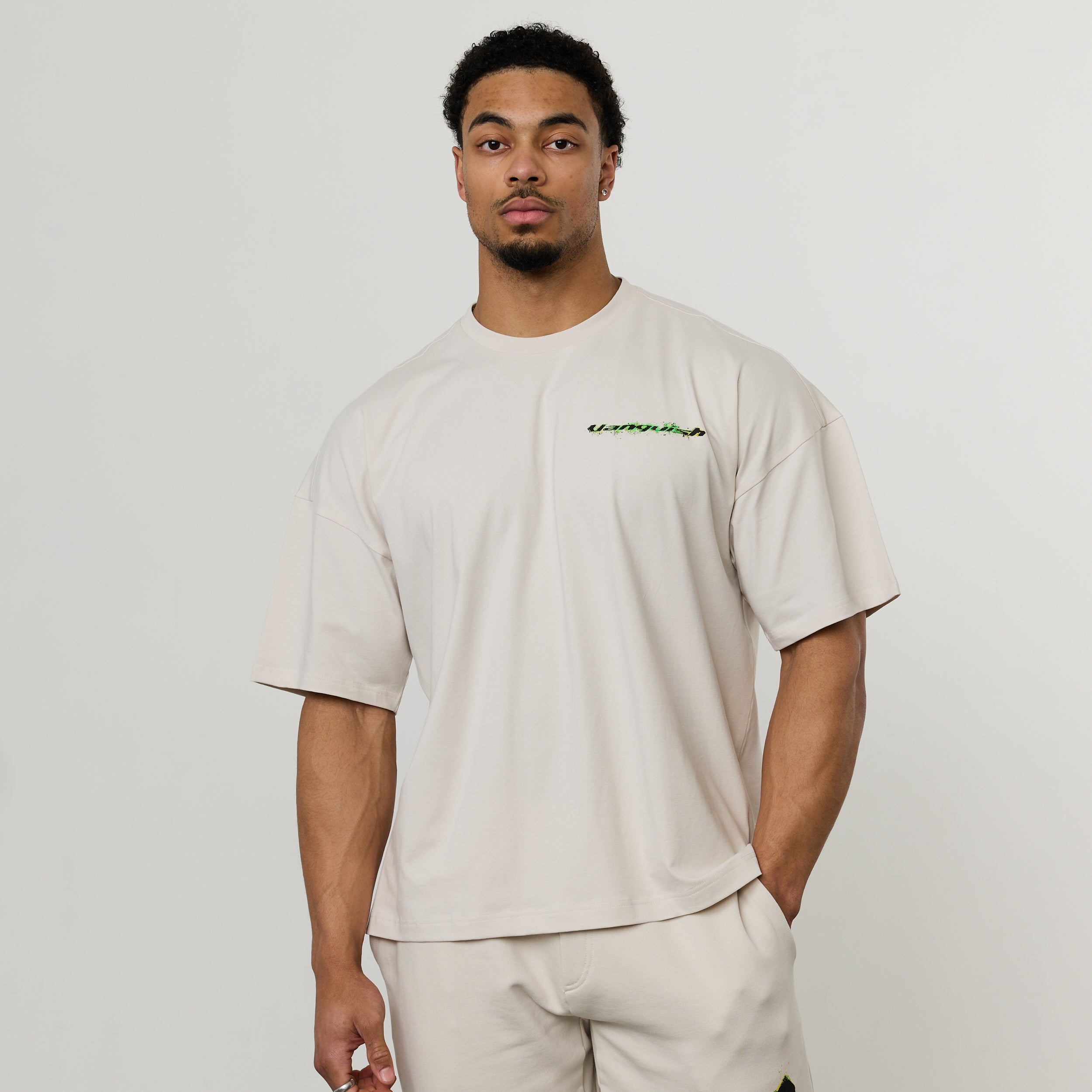 ACID OFF WHITE OVERSIZED T SHIRT