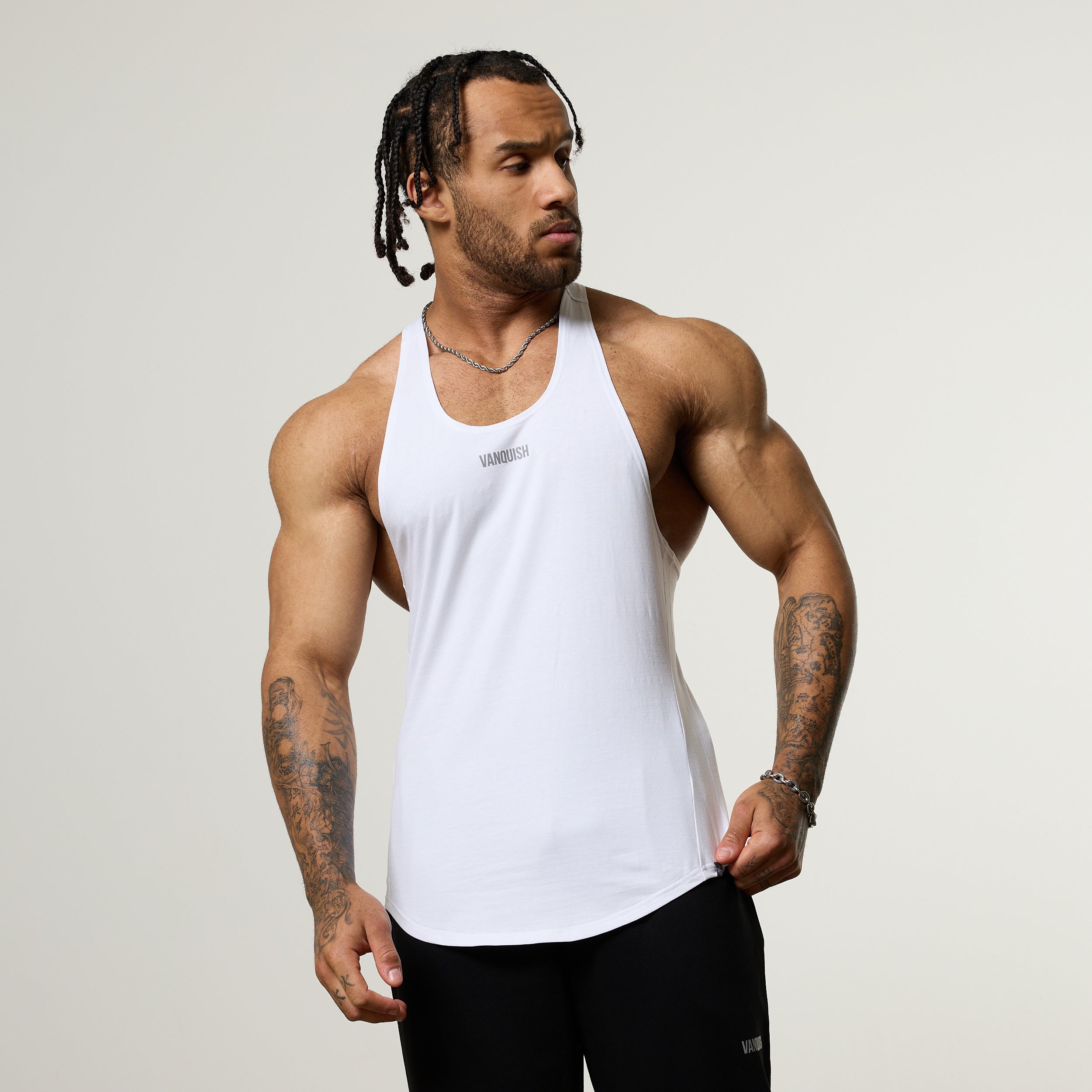 Vanquish Essential V2 White Stringer Vest