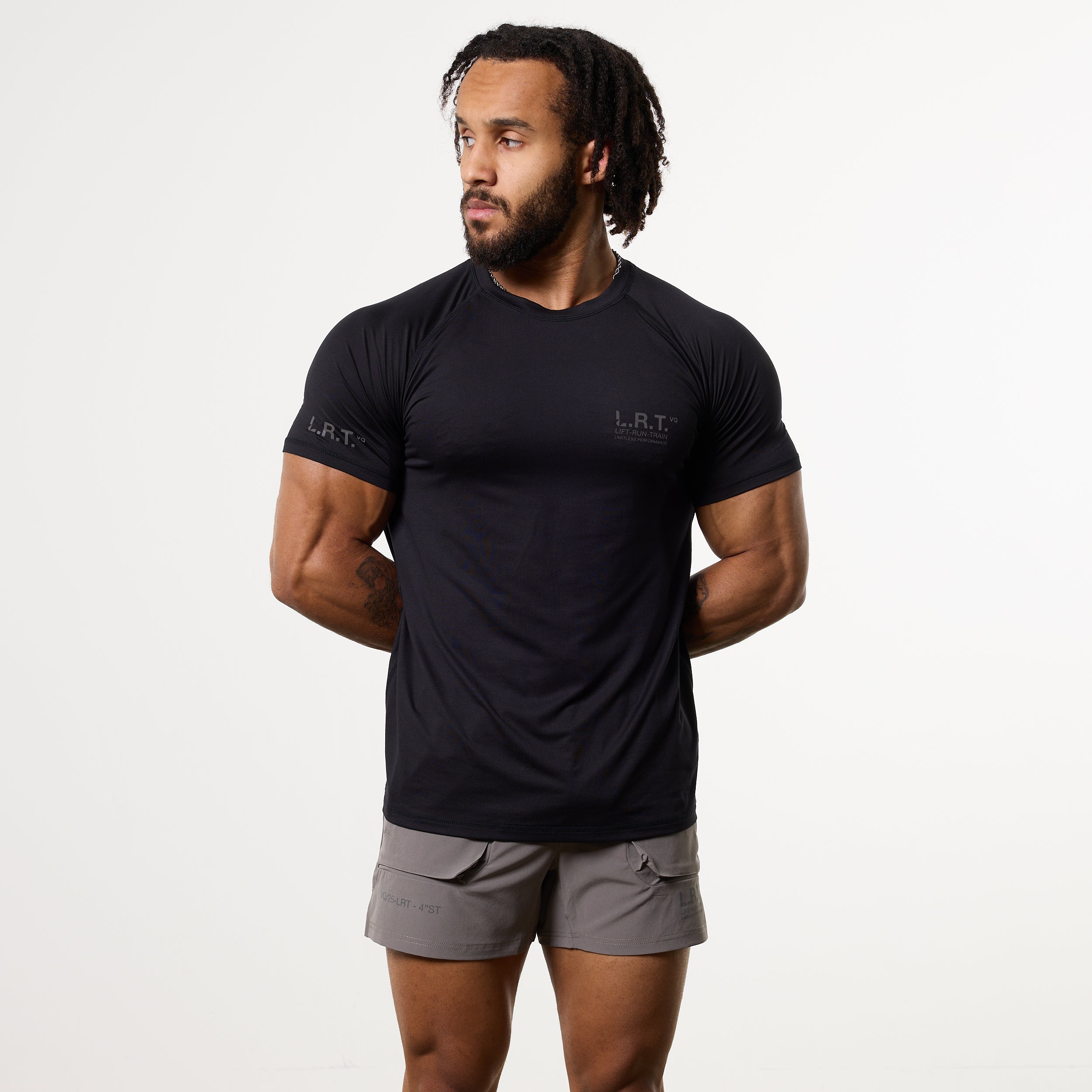 LRT Black Performance T Shirt