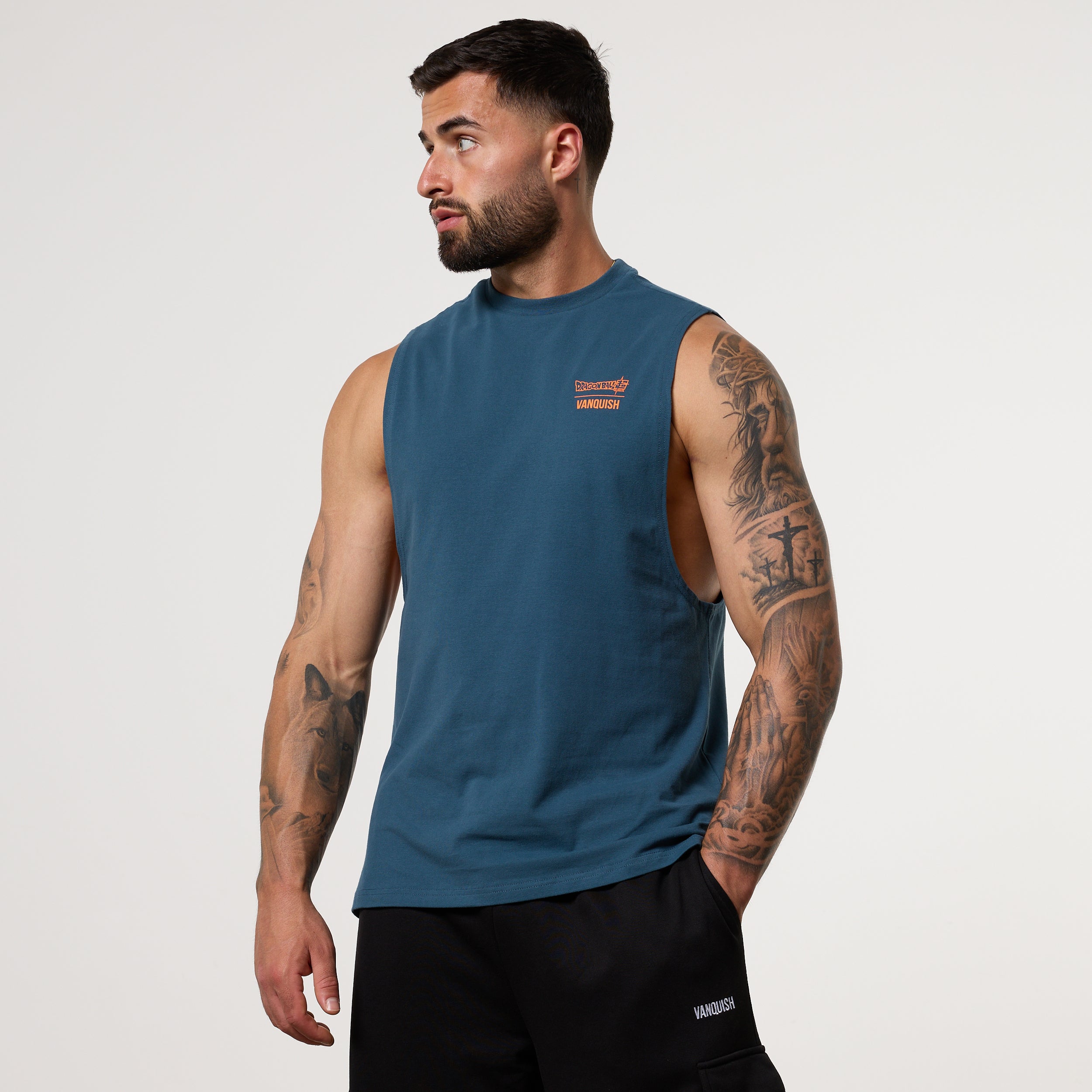 Vanquish DBS Gohan Blue Sleeveless T-Shirt