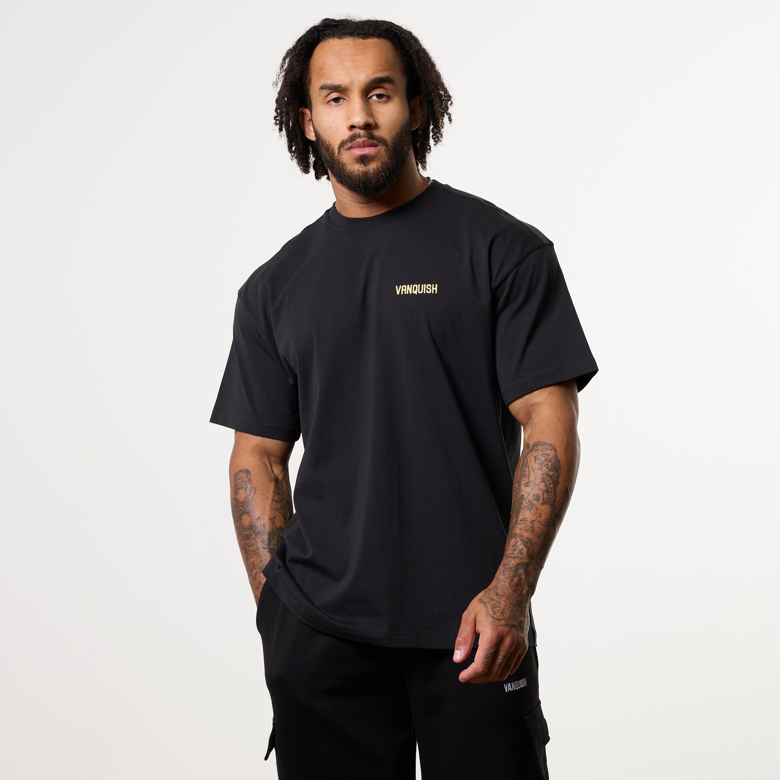 GRAFFITI BLACK OVERSIZED T Shirt