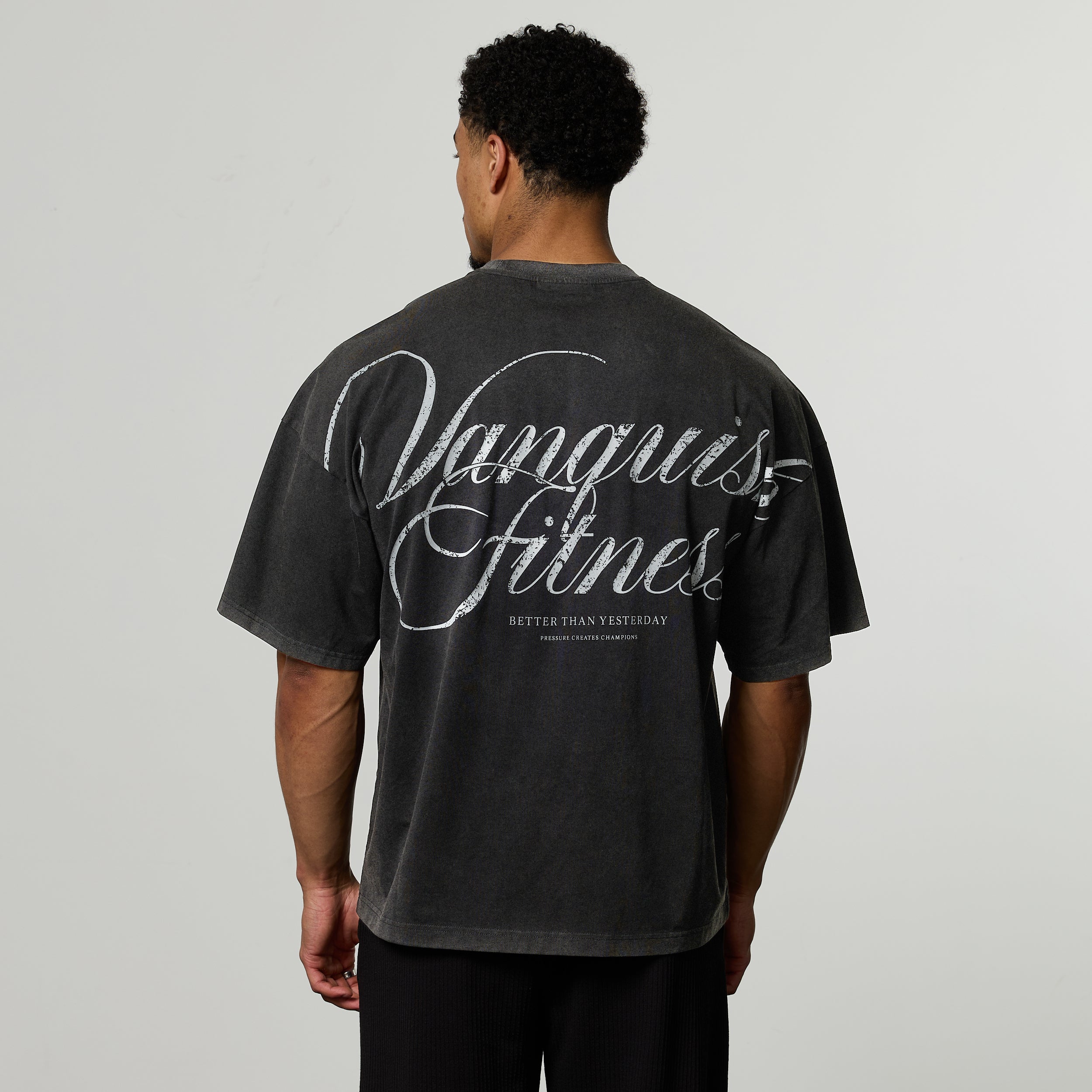 VQ X Jbeast V2 Washed Black T Shirt