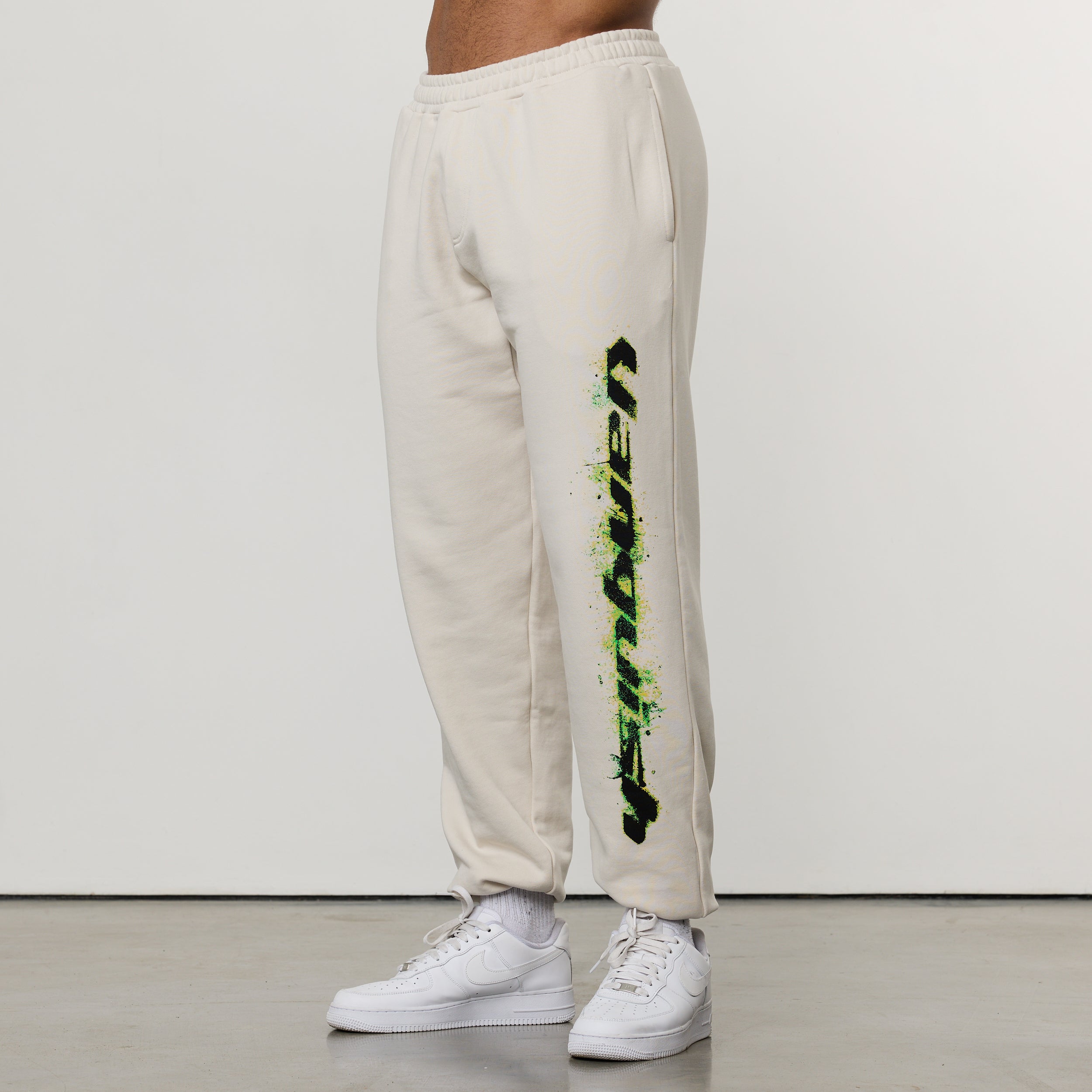 ACID OFF WHITE OVERSIZED SWEATPANTS