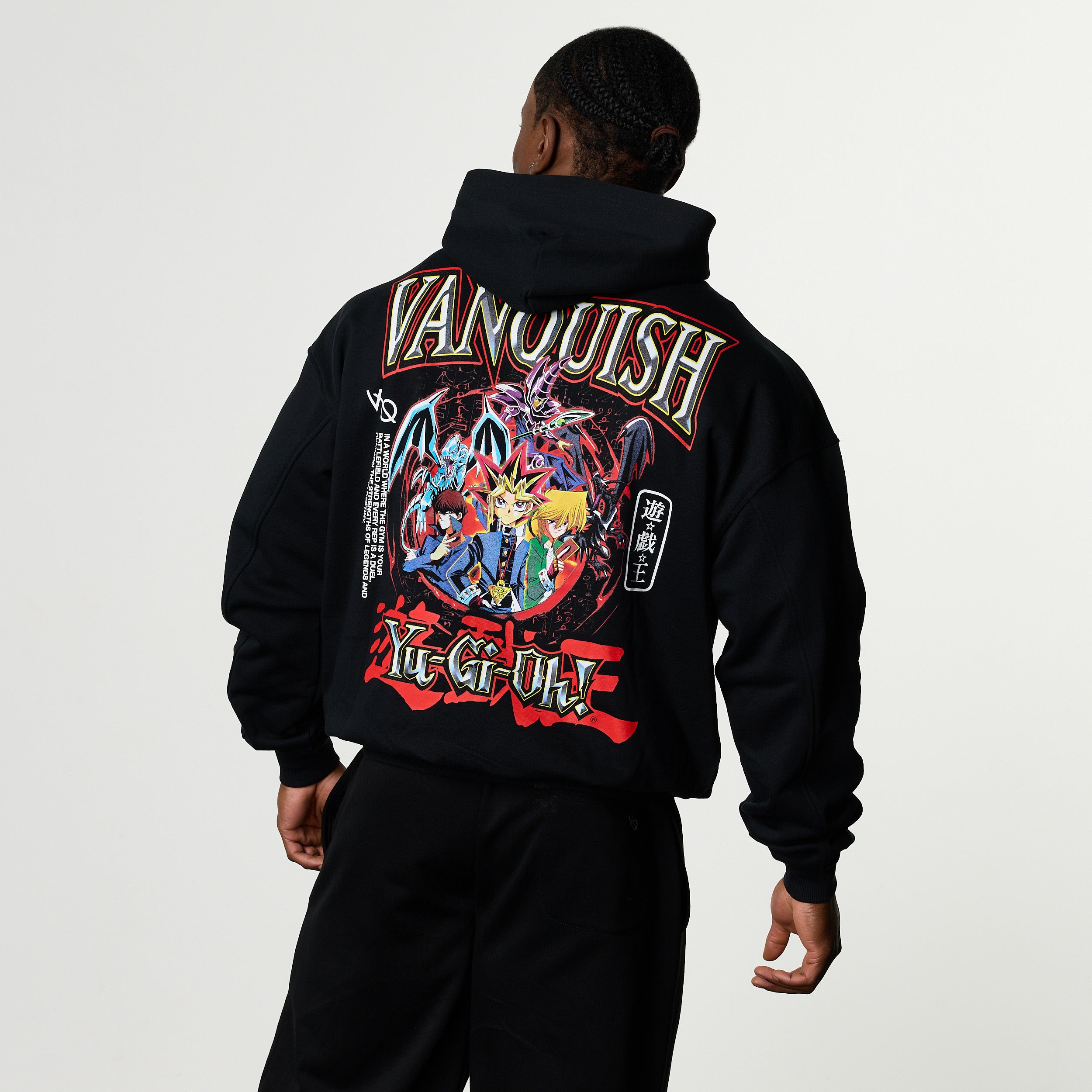YU-GI-OH! COLLAGE OVERSIZED HOODIE