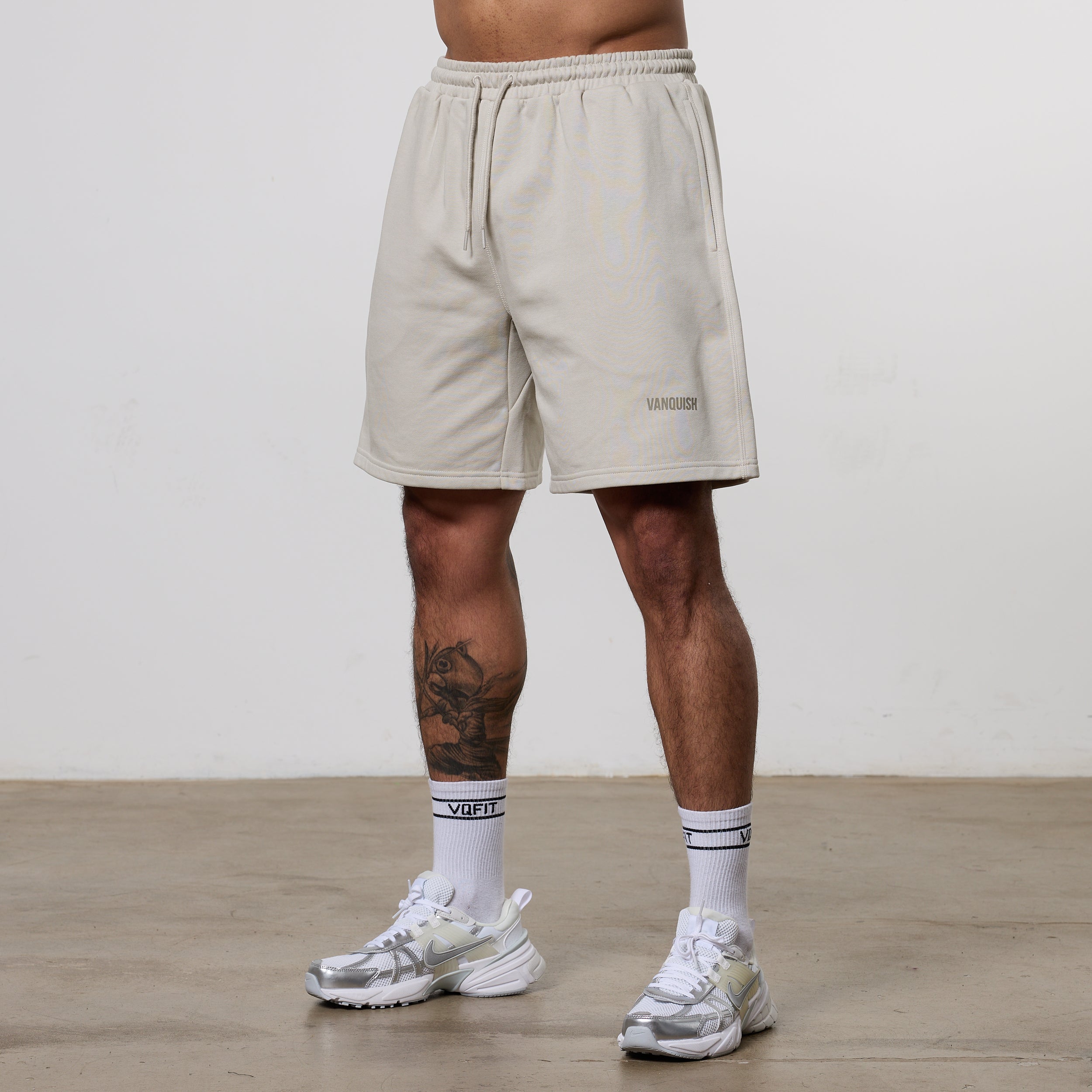 Vanquish Essential Stone Oversized Heavyweight Shorts