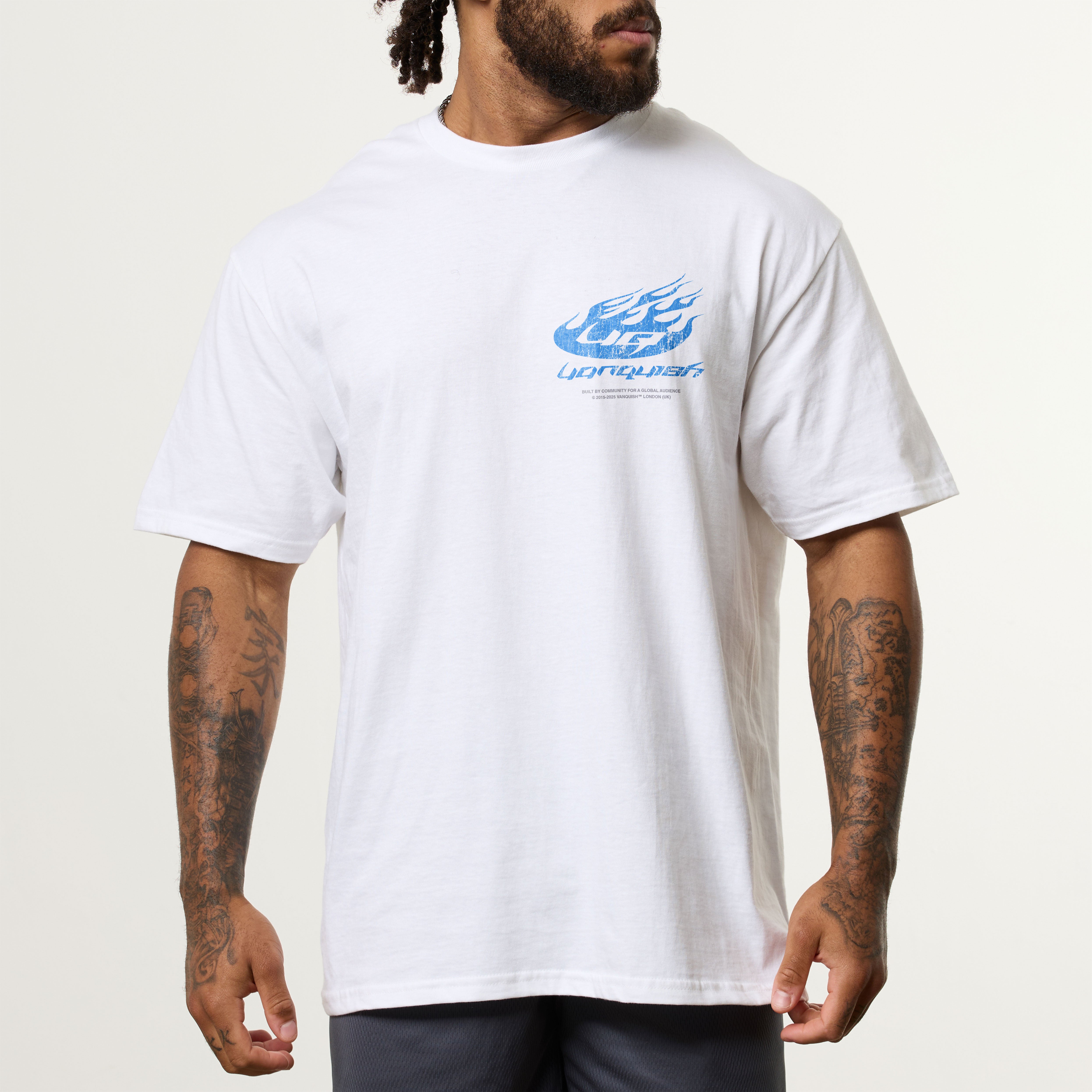 REVOLVE FIREBALL WHITE OVERSIZED TEE