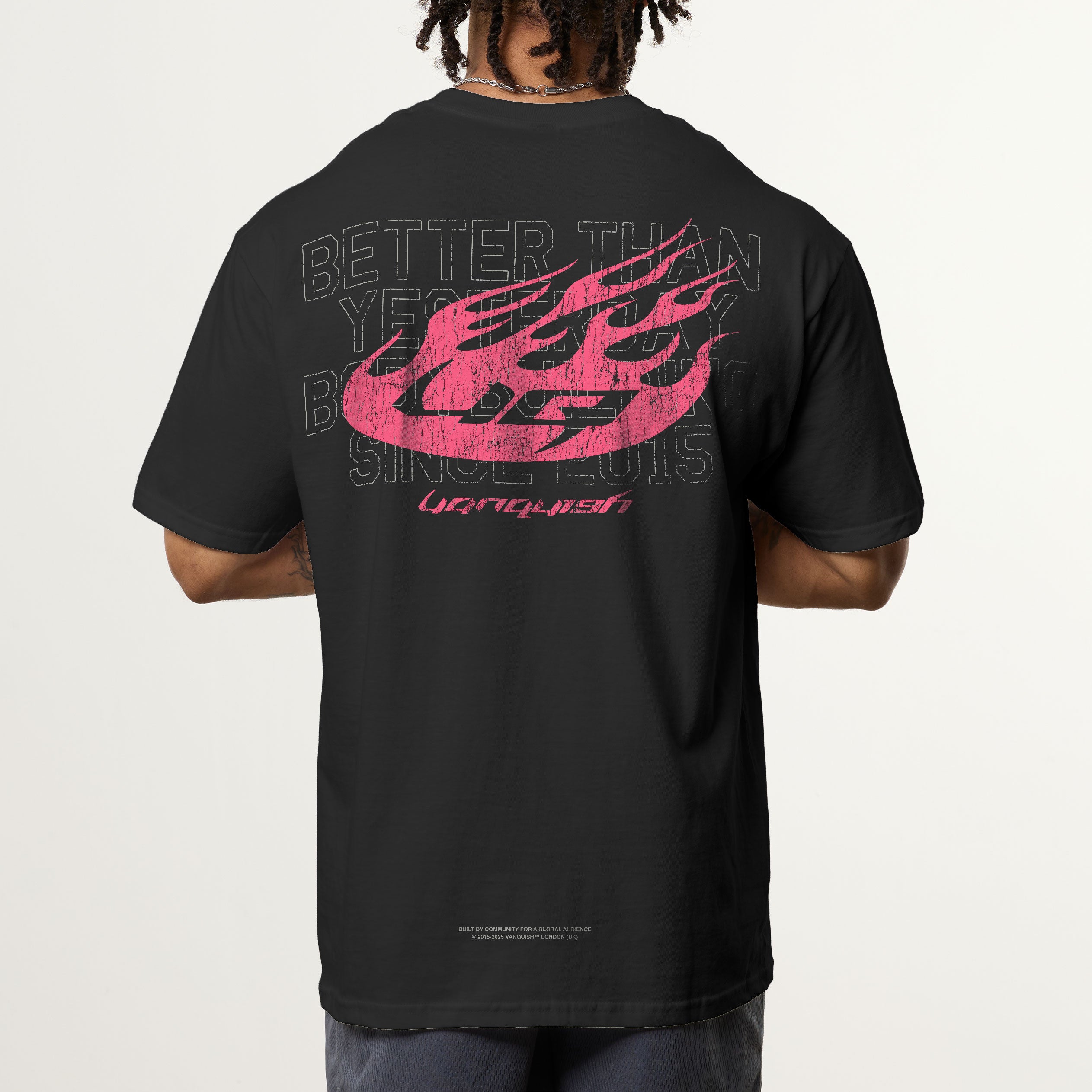 REVOLVE FIREBALL BLACK OVERSIZED TEE