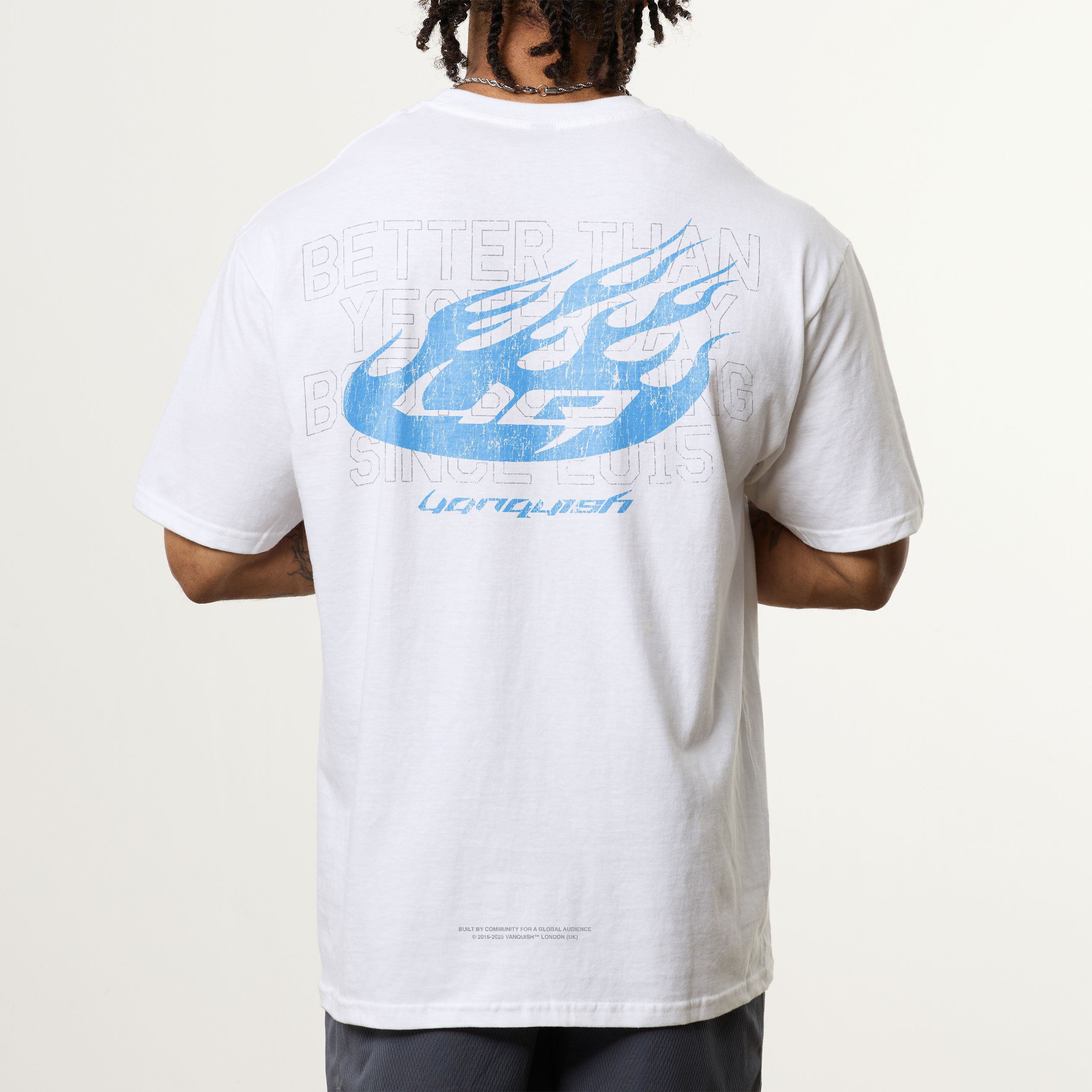 REVOLVE FIREBALL WHITE OVERSIZED TEE