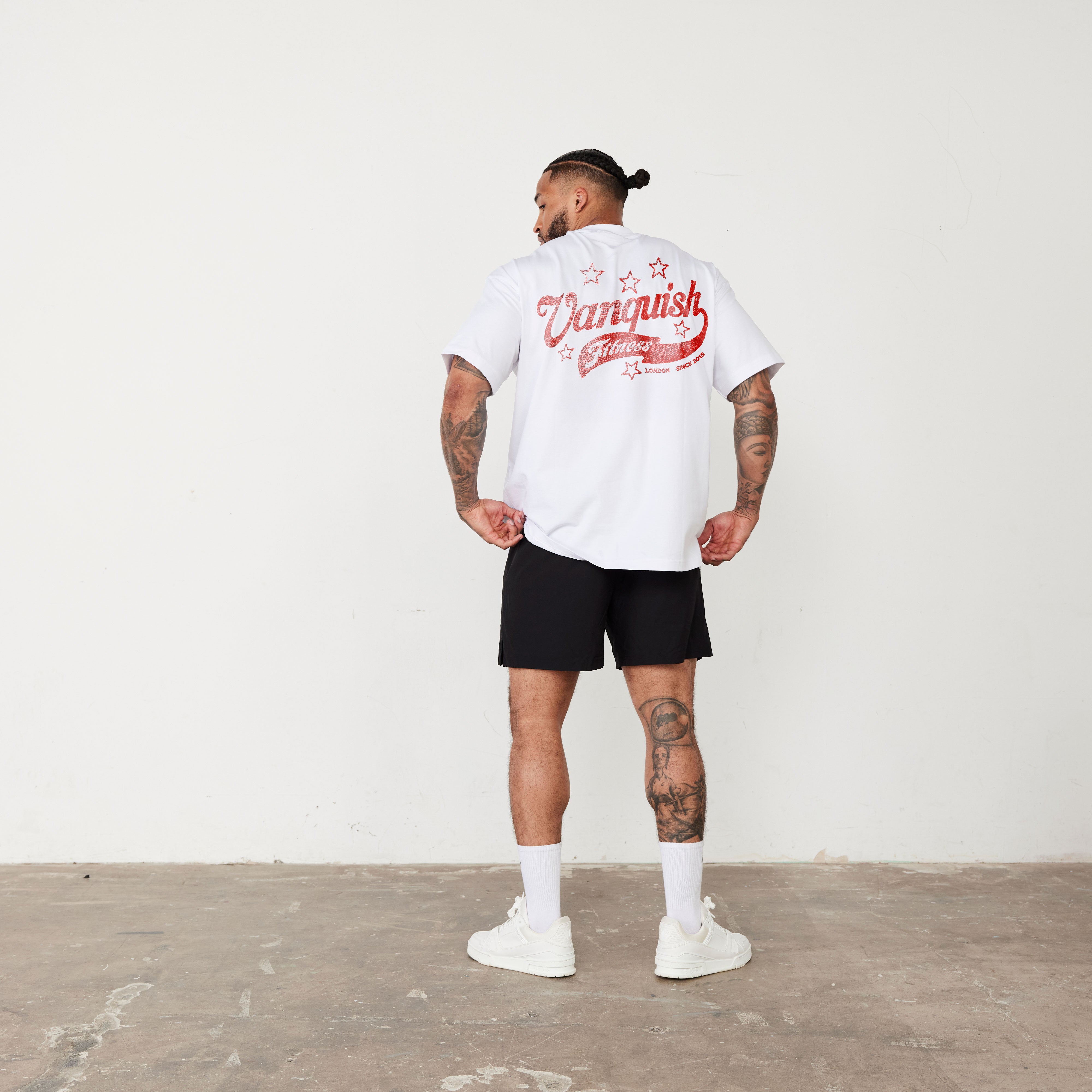 REVOLVE VINTAGE FLOURISH WHITE OVERSIZED TEE
