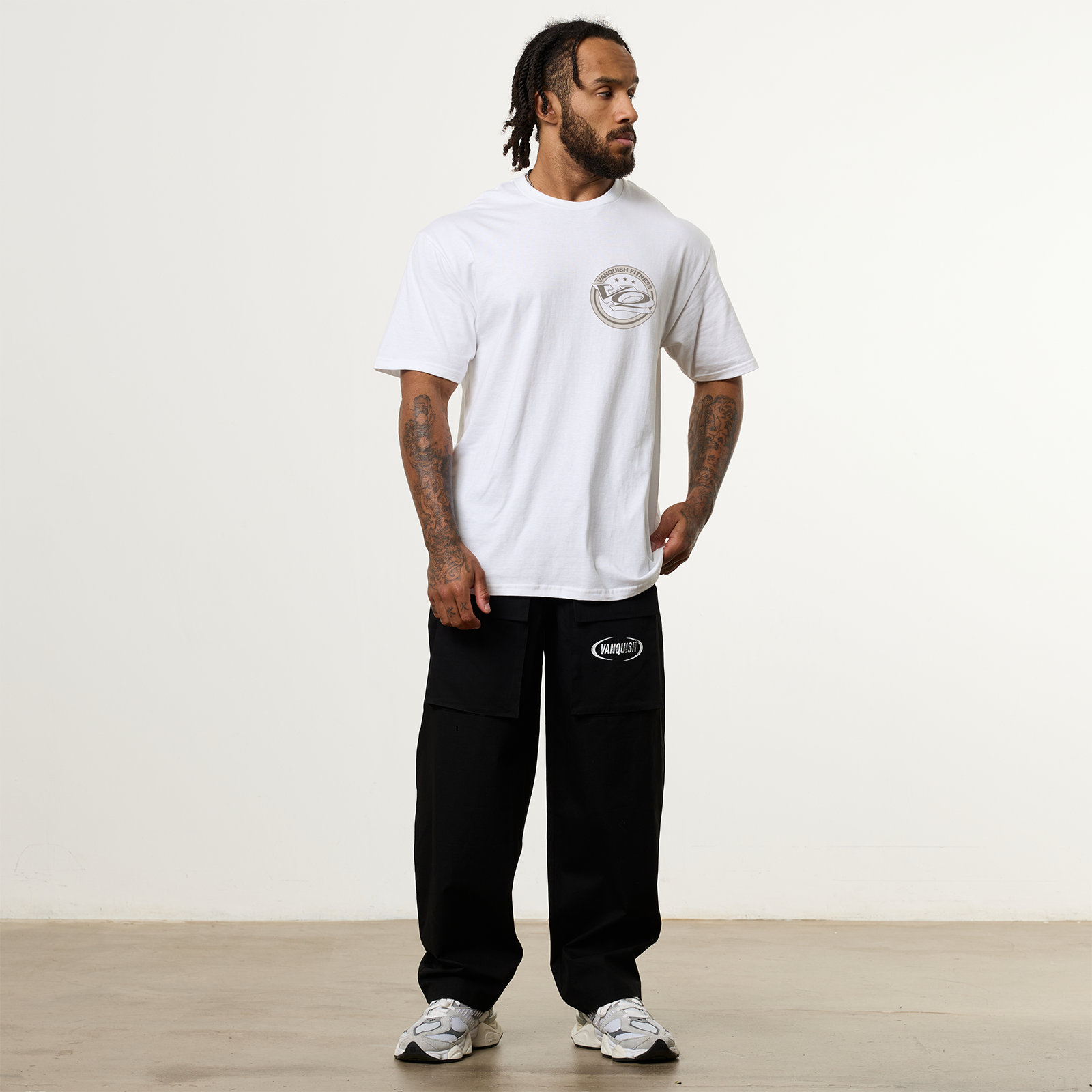 REVOLVE GLOBALLY RENOWNED WHITE OVERSIZED TEE