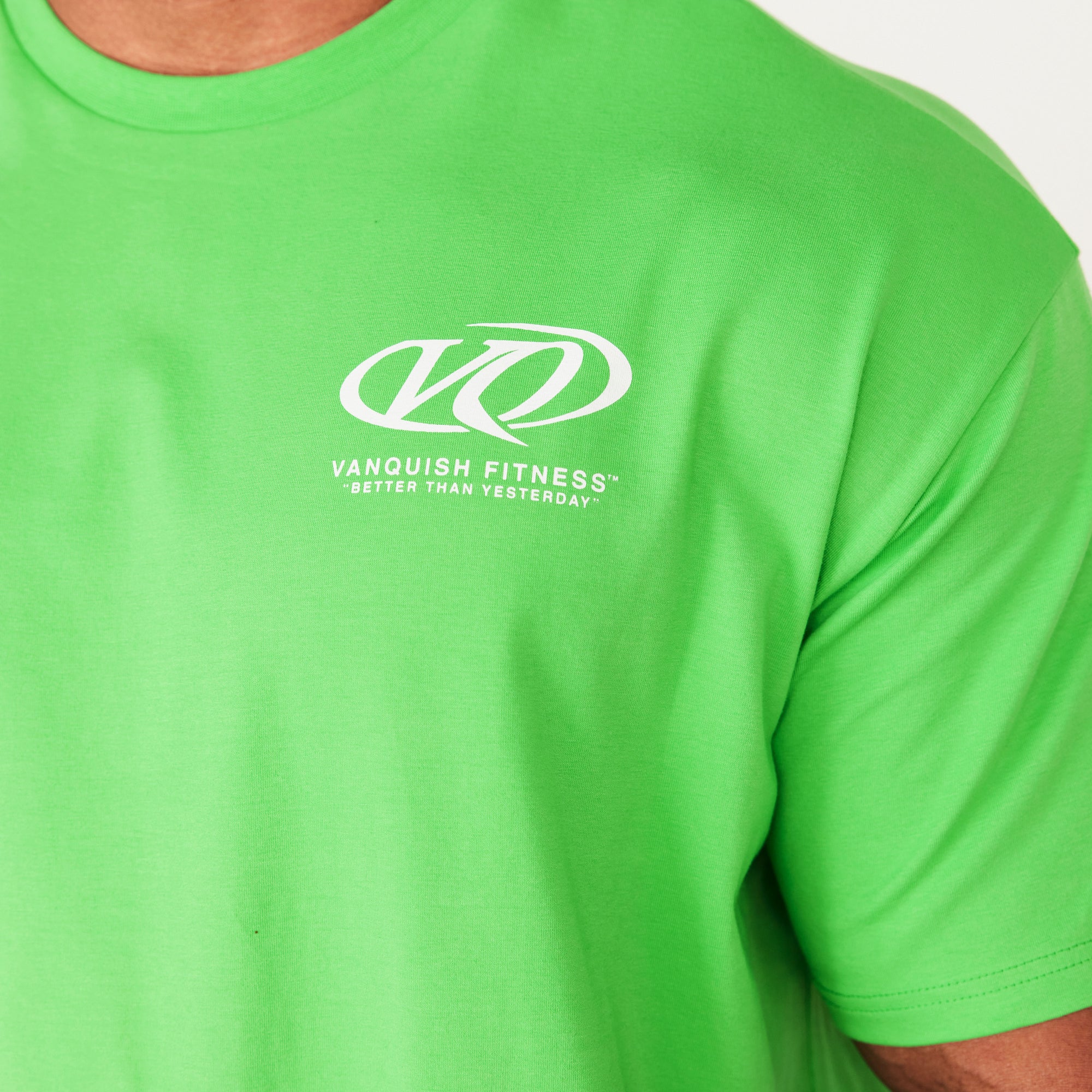 Vanquish TSP Neon Green Racing Oversized T Shirt