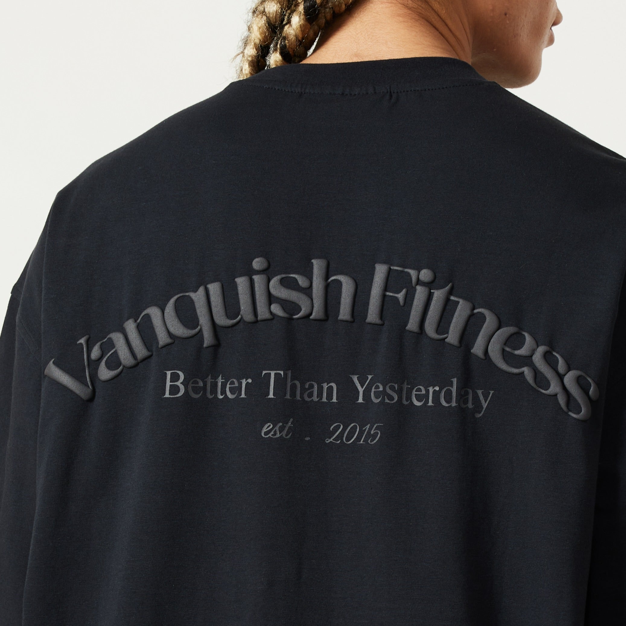 Vanquish Restore Black Oversized T Shirt