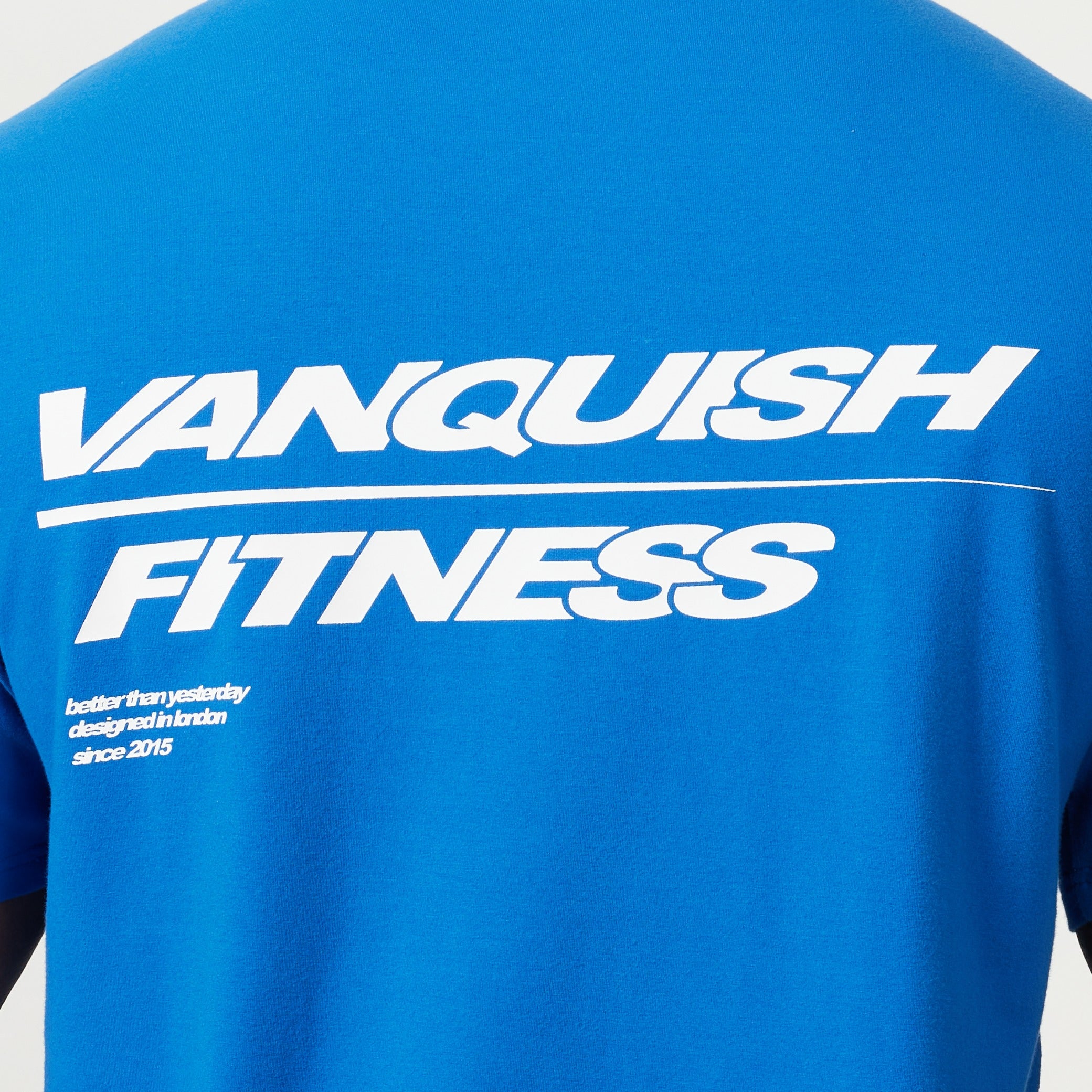 Vanquish Speed Cobalt Blue Oversized T Shirt