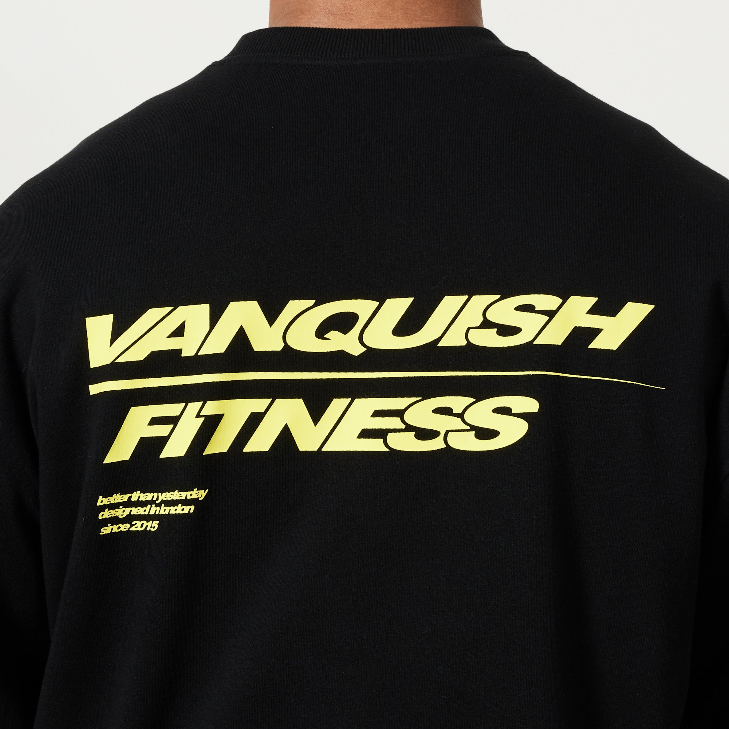Vanquish Speed Black Oversized Sweater