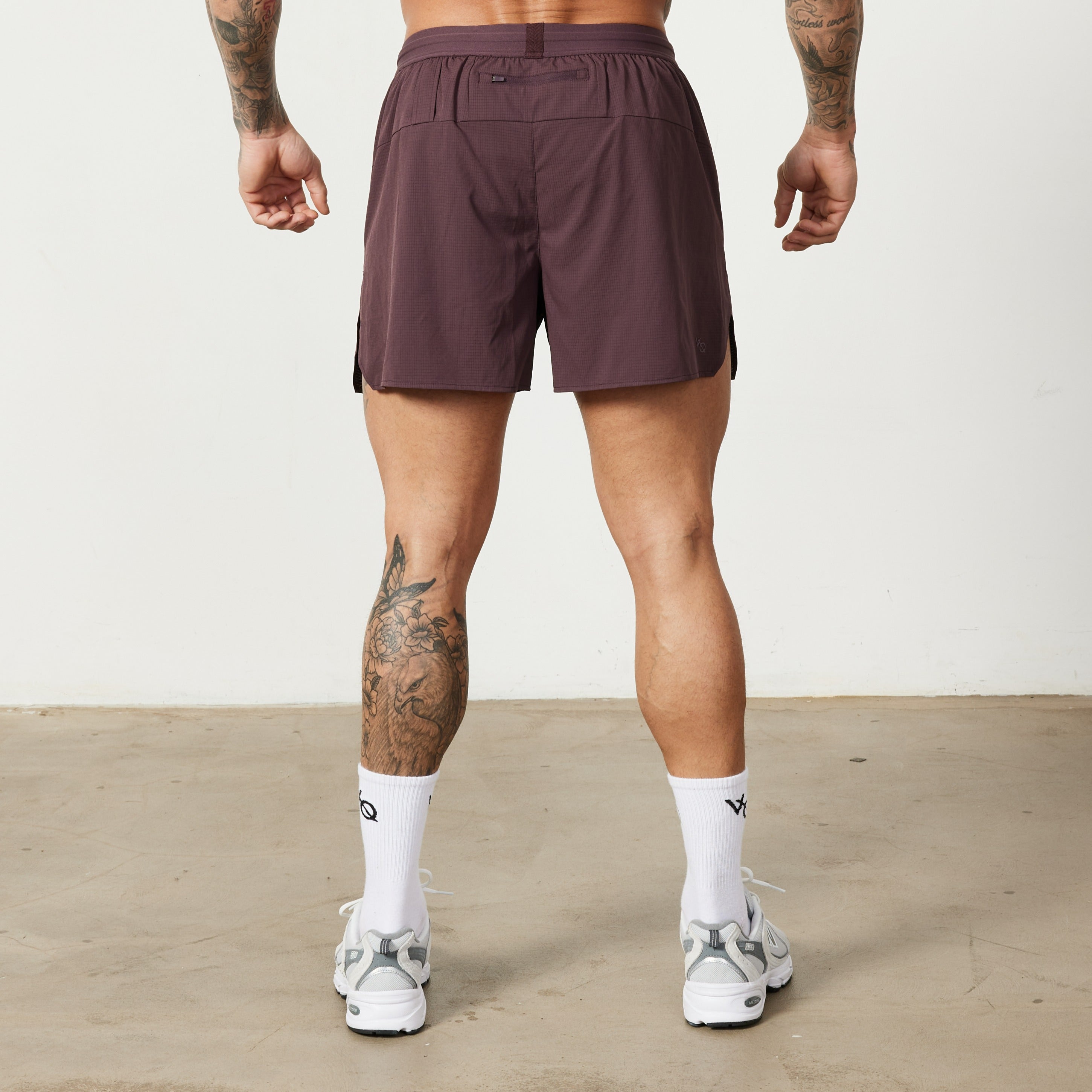 Vanquish Utility Plum Performance Shorts