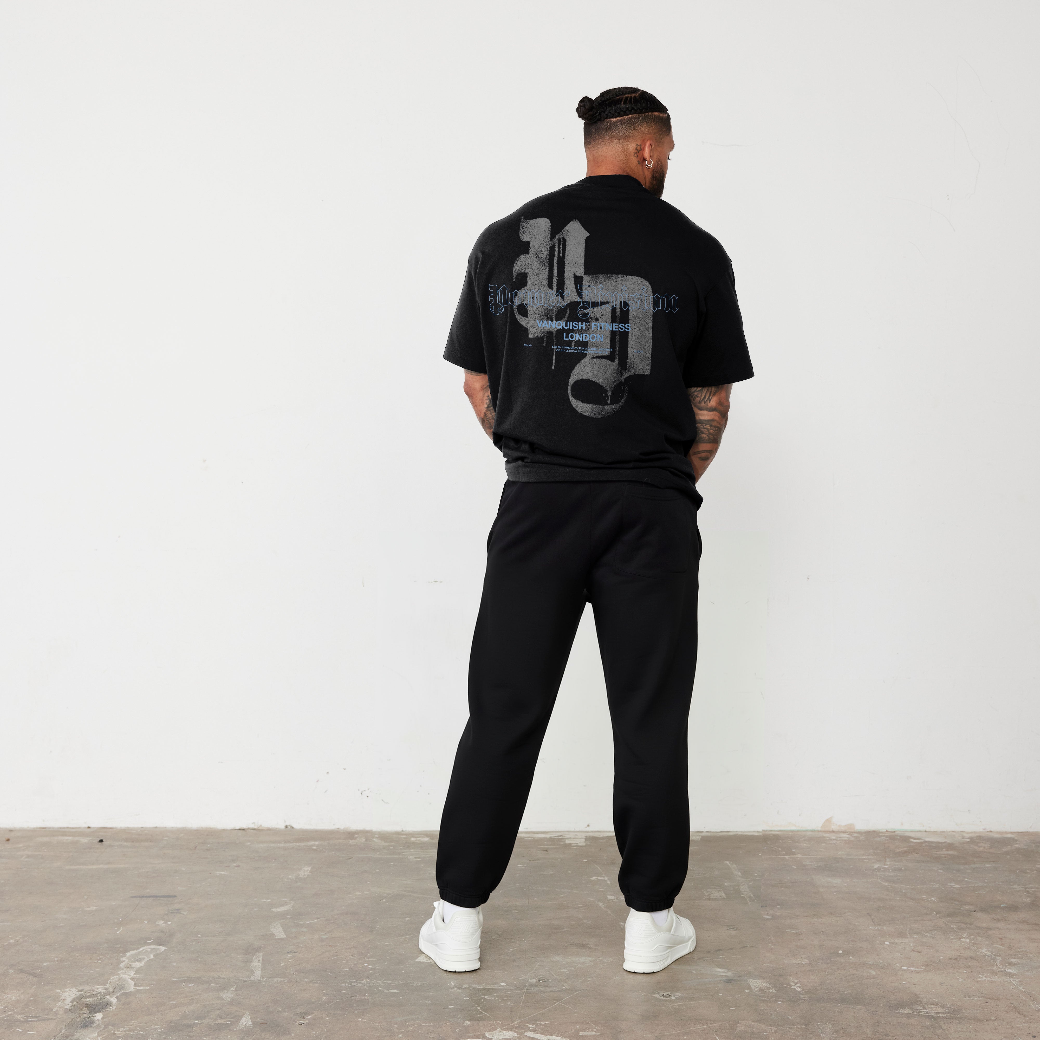 REVOLVE POWER DIVISION BLACK OVERSIZED T SHIRT