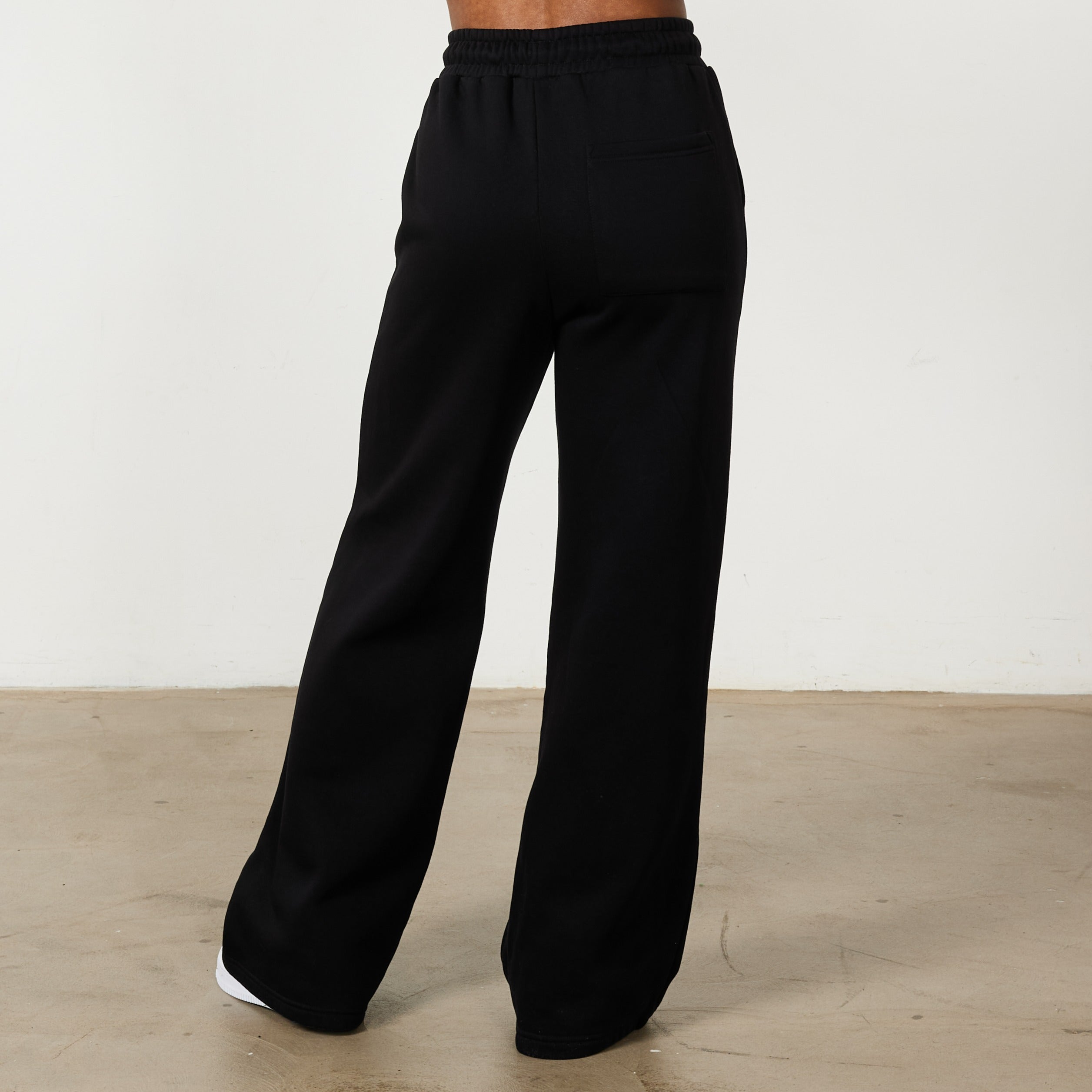 Vanquish Rejuvenate Black Wide Leg Sweatpants