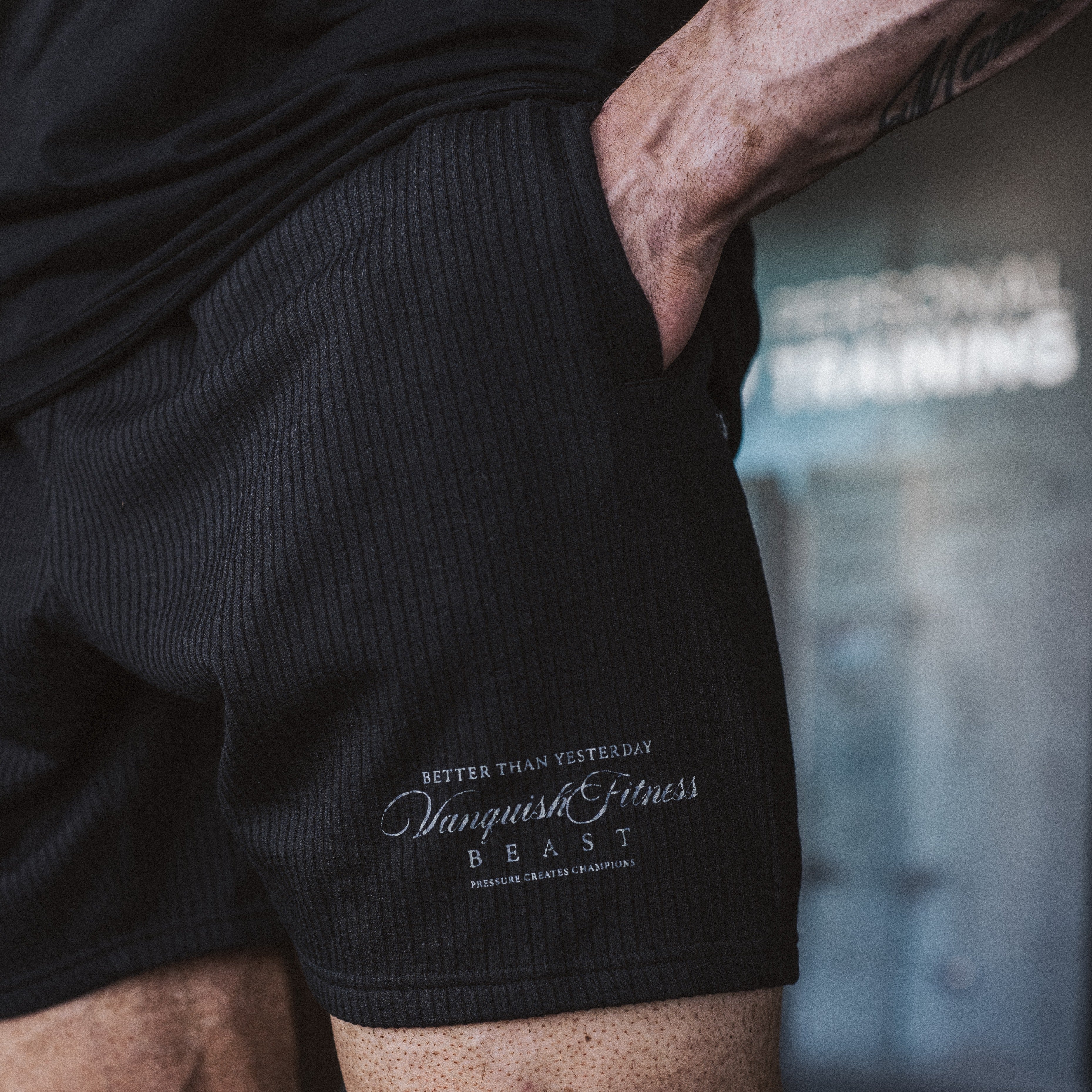 Vanquish x JBeast Black Shorts